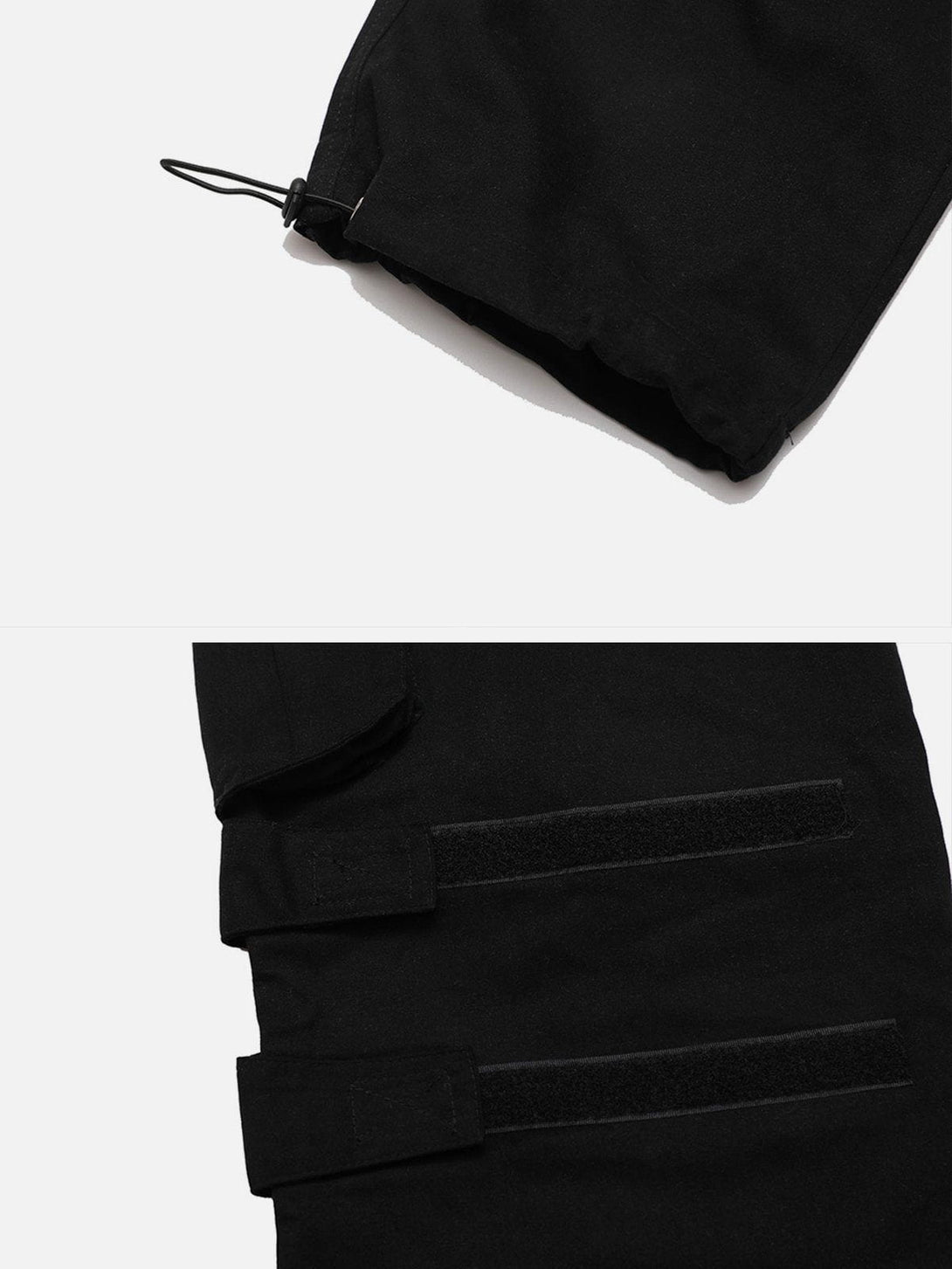 AlanBalen® - Large Multiple Pockets Velcro Cargo Pants AlanBalen