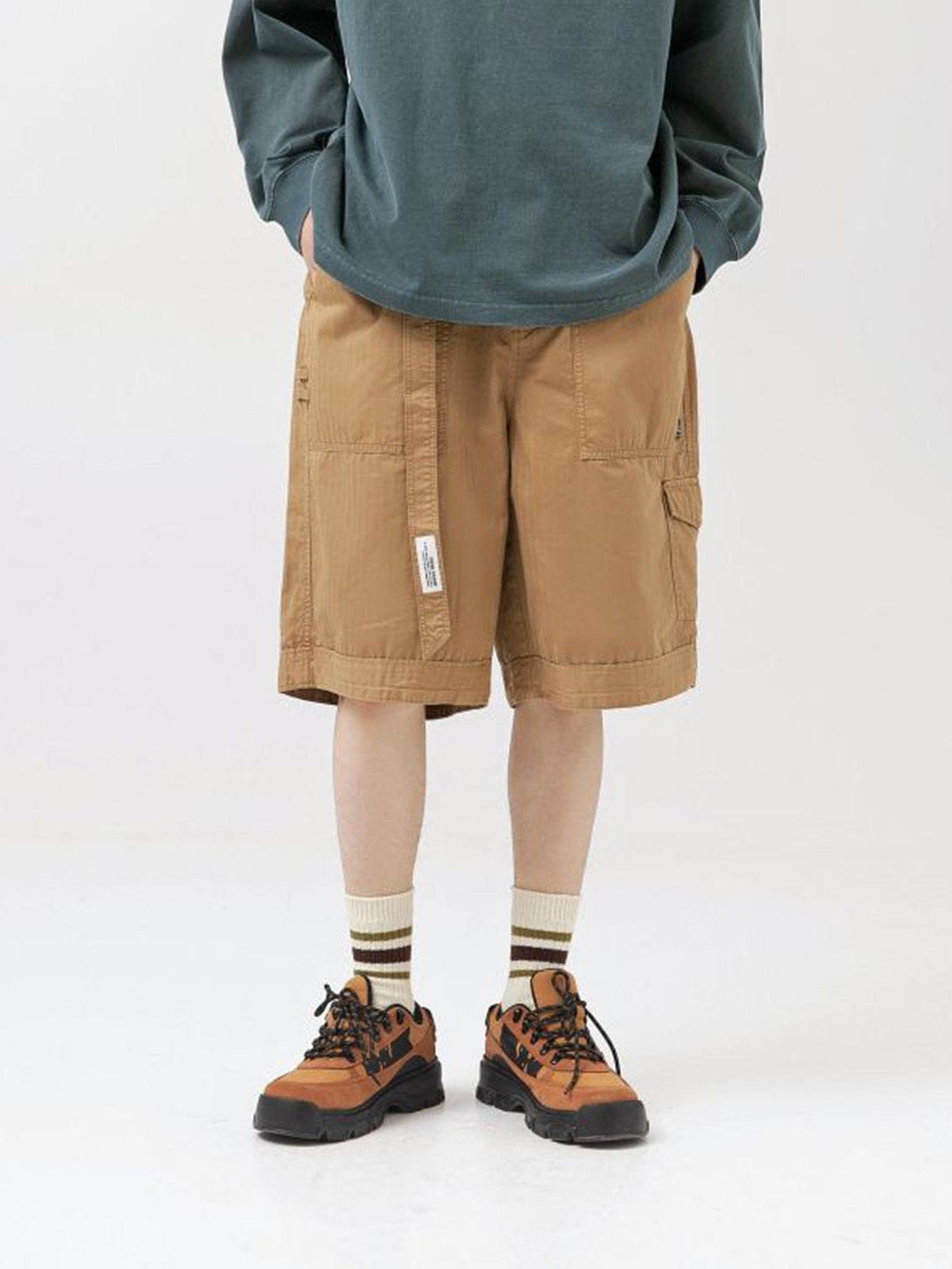 AlanBalen® - Large Pocket Cargo Shorts AlanBalen