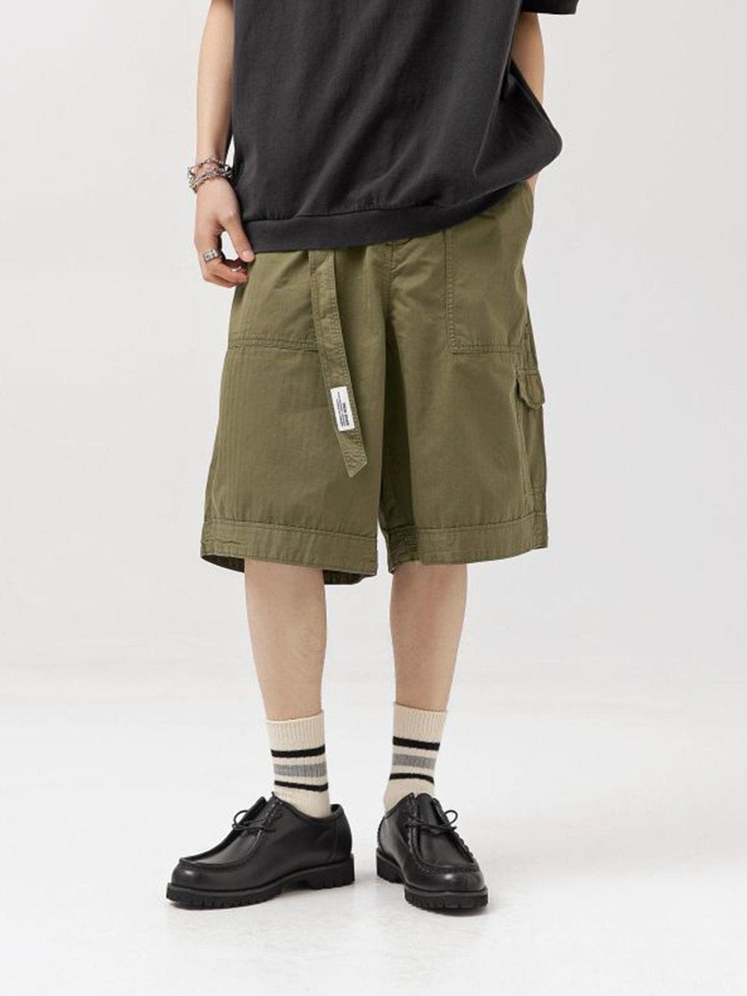 AlanBalen® - Large Pocket Cargo Shorts AlanBalen