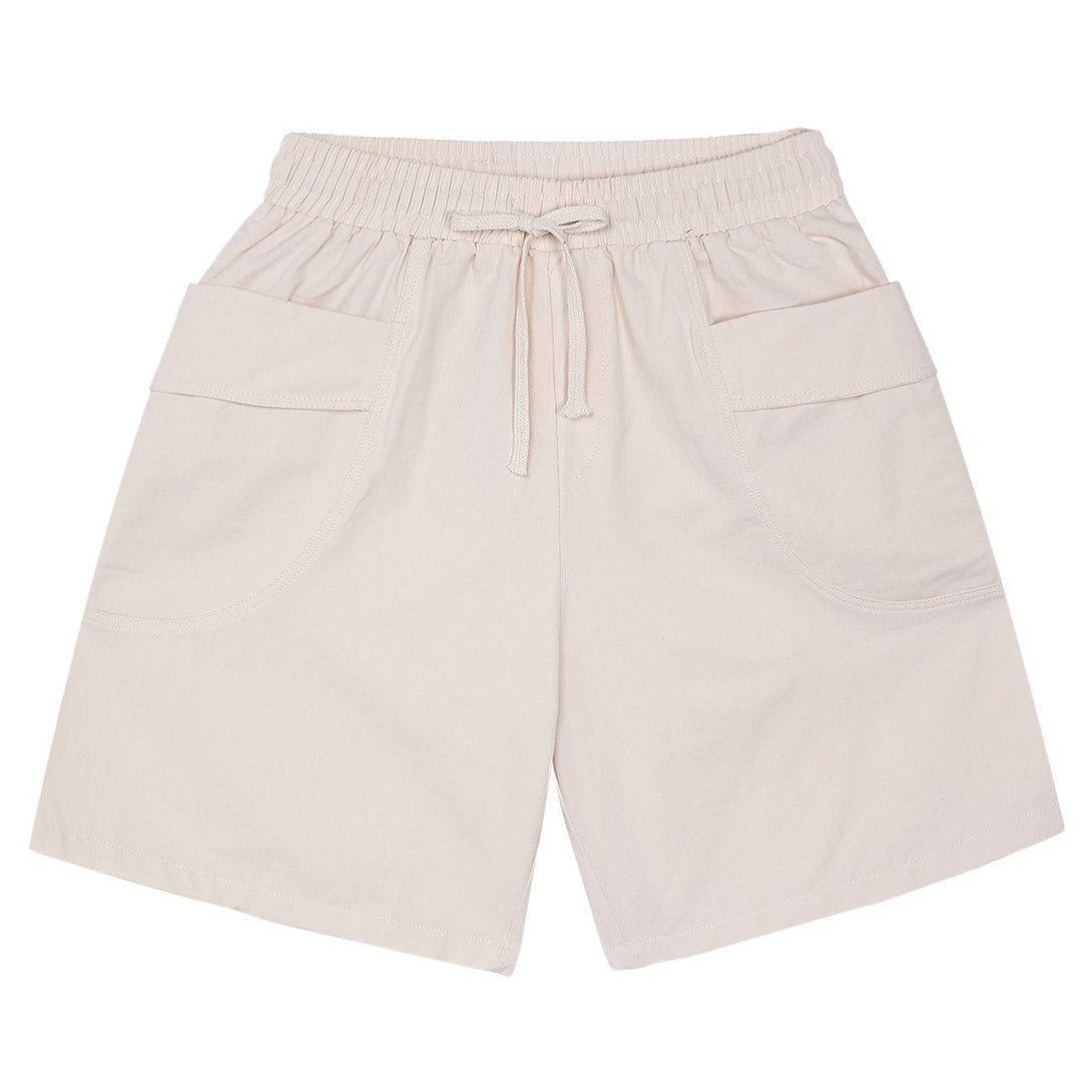 AlanBalen® - Large Pocket Design Drawstring Shorts AlanBalen