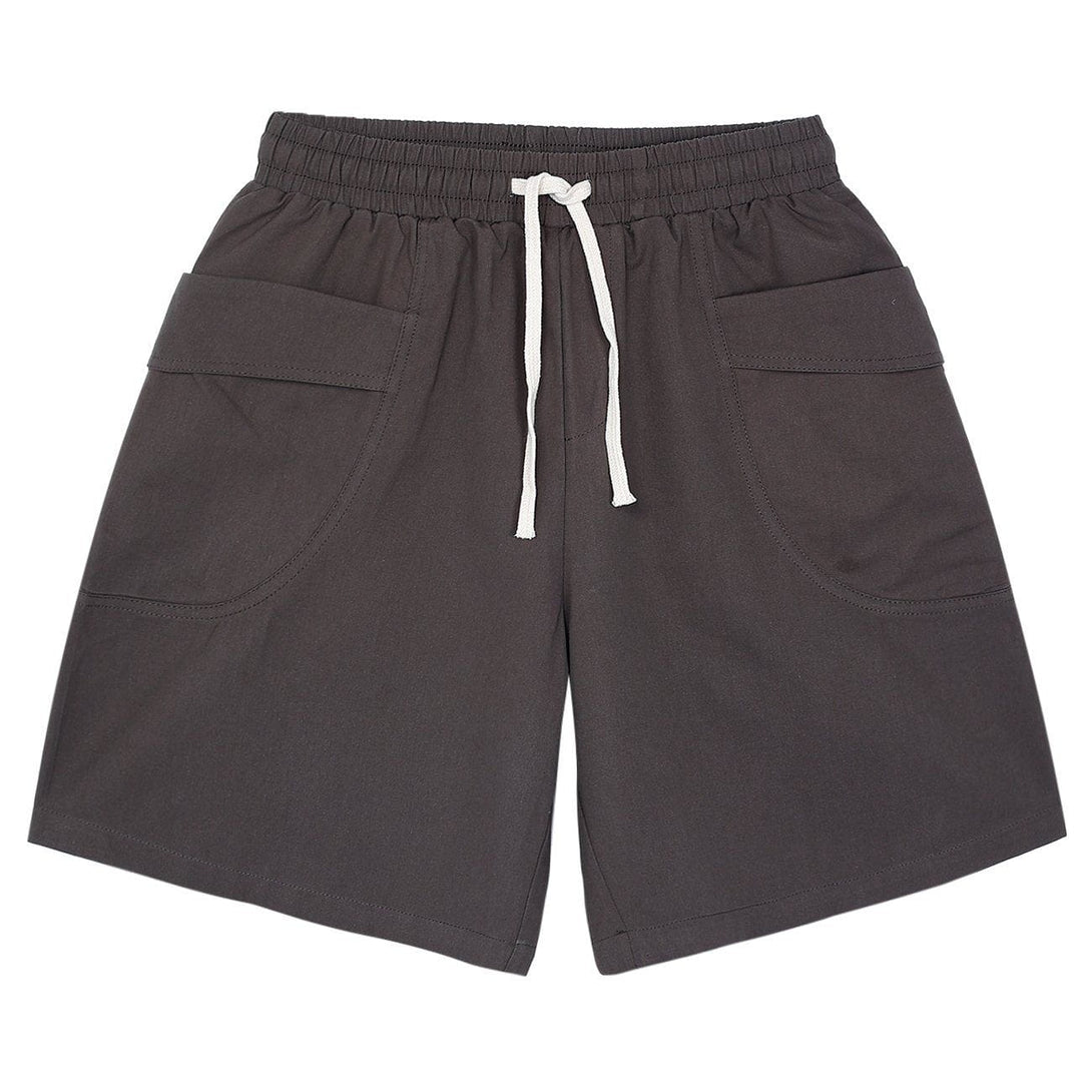 AlanBalen® - Large Pocket Design Drawstring Shorts AlanBalen