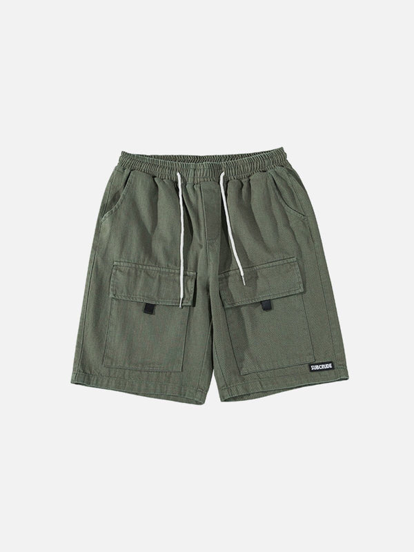 AlanBalen® - Large Pocket Drawstring Shorts AlanBalen