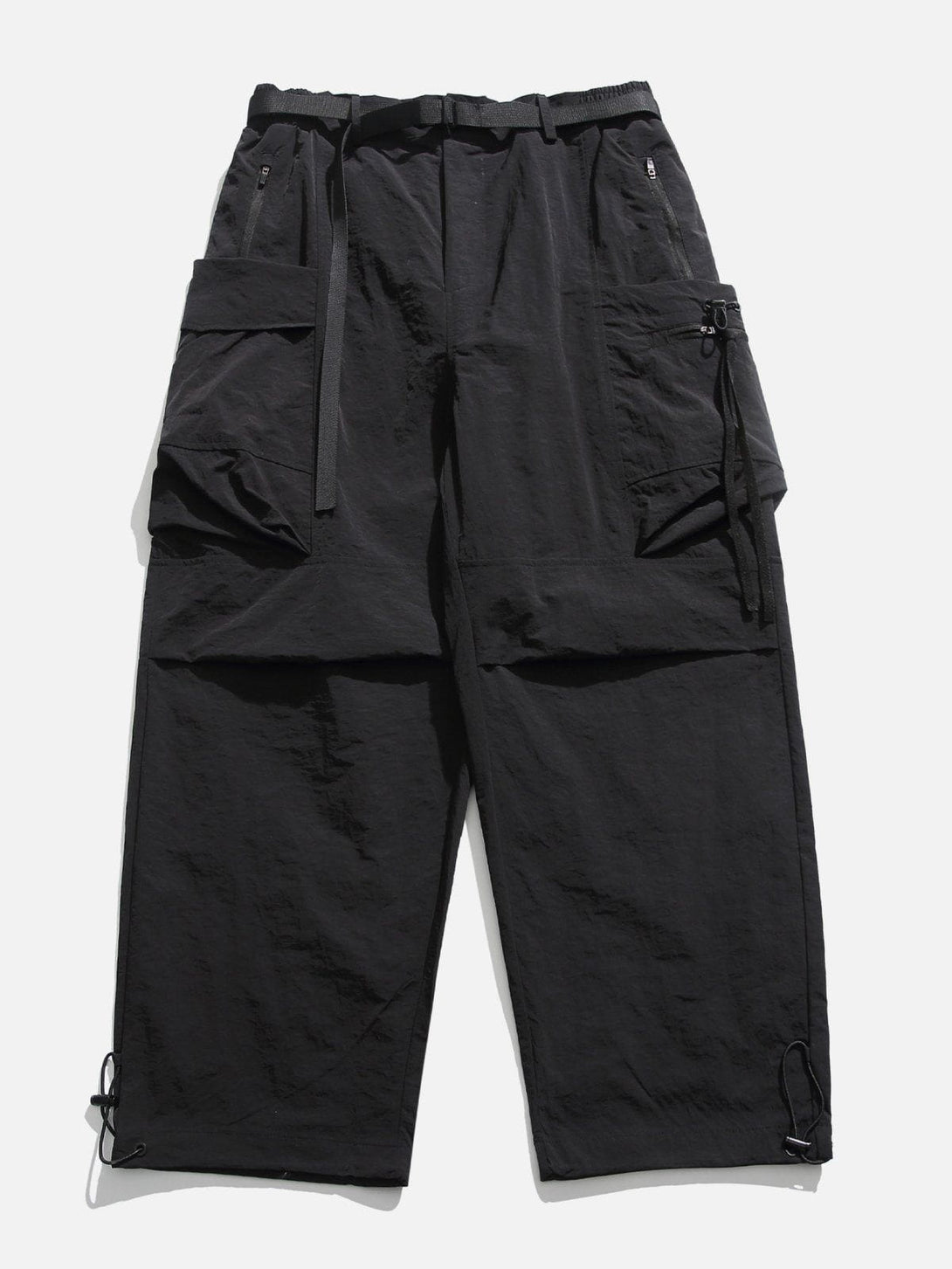 AlanBalen® - Large Pockets Pleated Cargo Pants AlanBalen