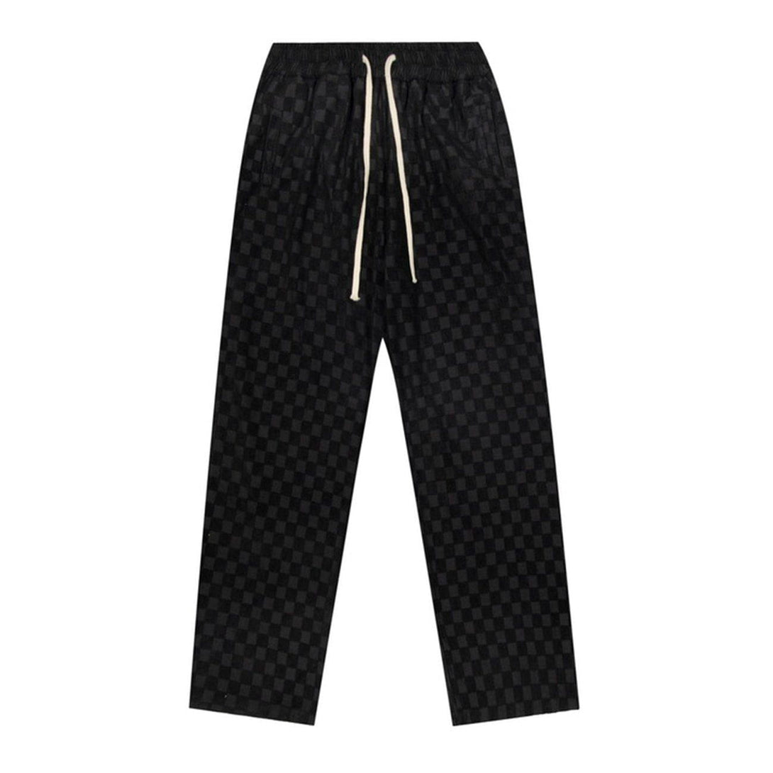 AlanBalen® - Lattice Side Slit Pants AlanBalen