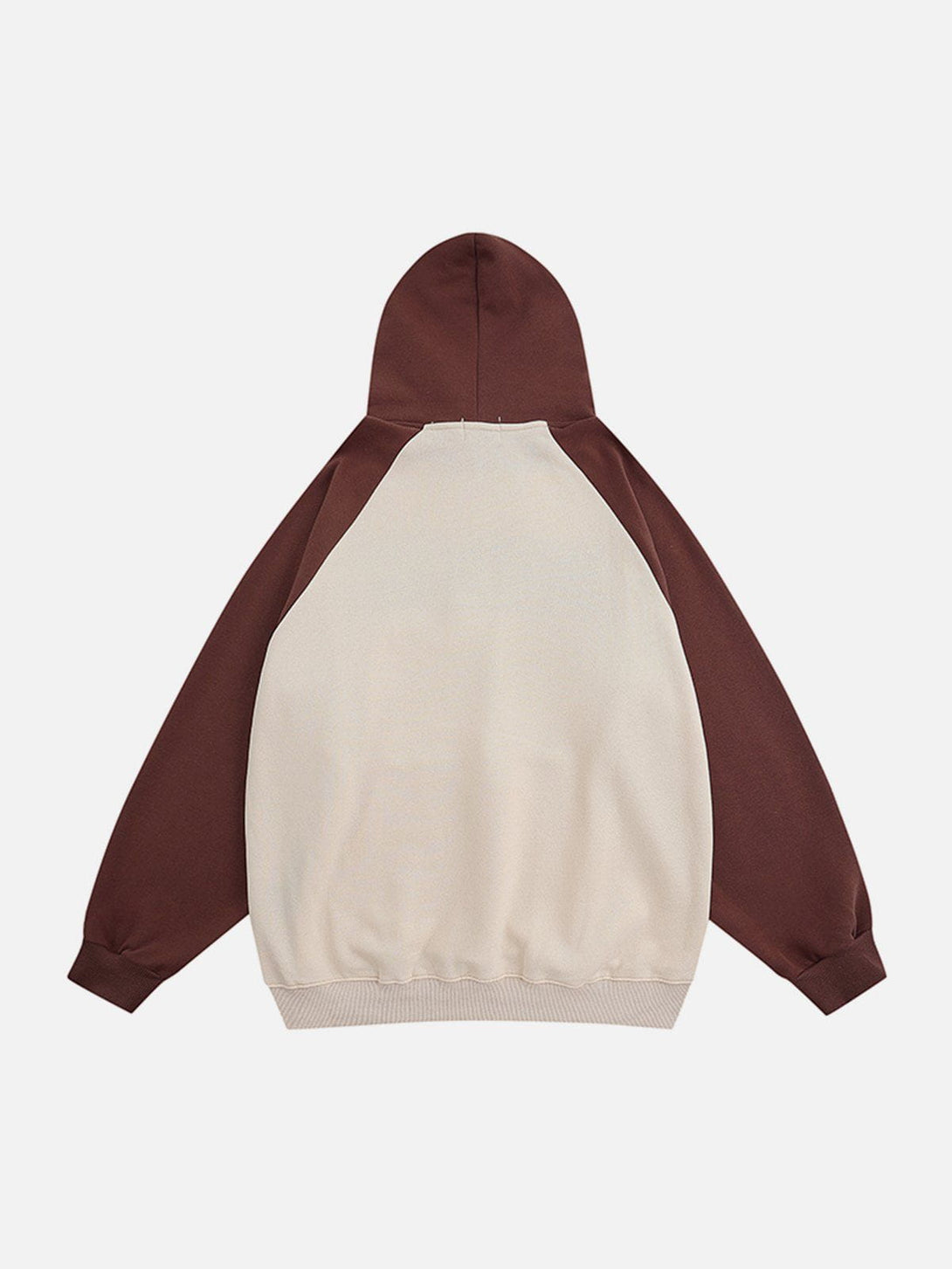 AlanBalen® - Leather Patch Embroidered Hoodie AlanBalen