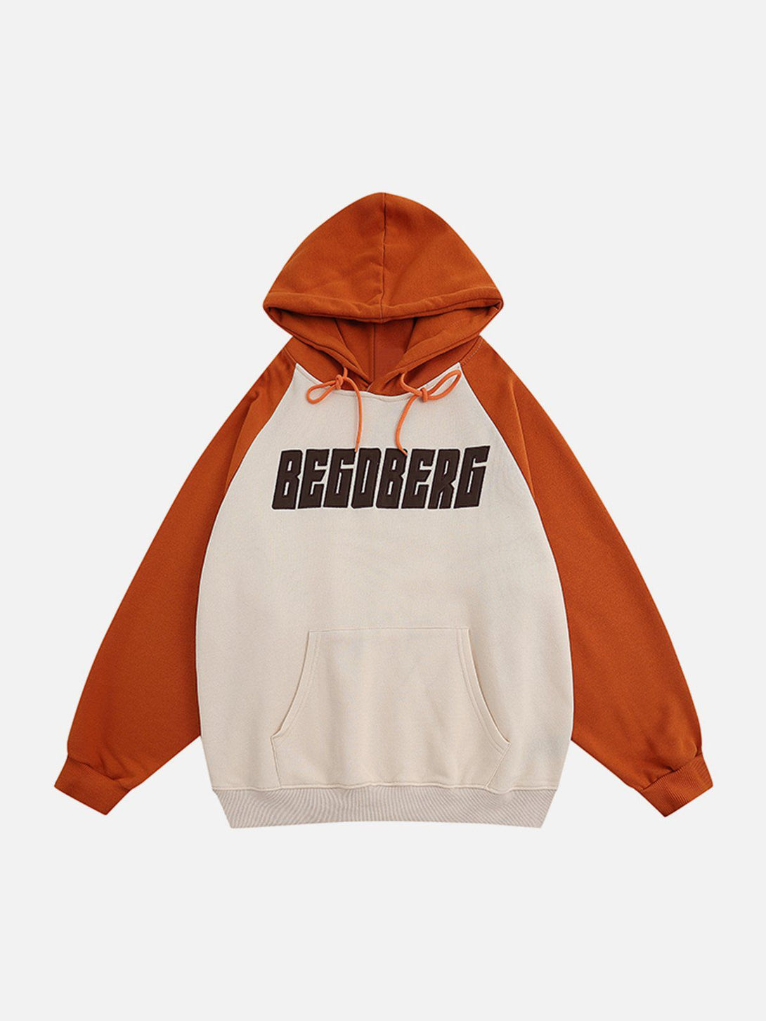 AlanBalen® - Leather Patch Embroidered Hoodie AlanBalen