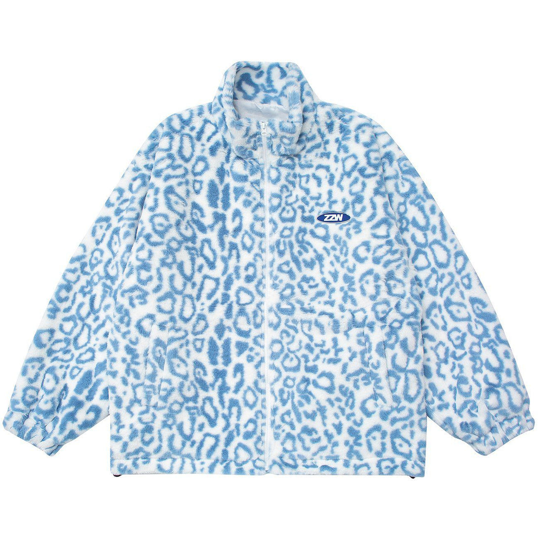 AlanBalen® - Leopard Printed Winter Coat AlanBalen