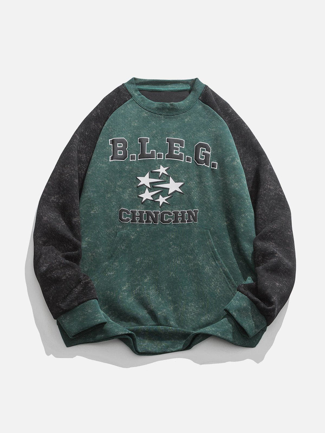 AlanBalen® - Letter BLEG Print Sweatshirt AlanBalen