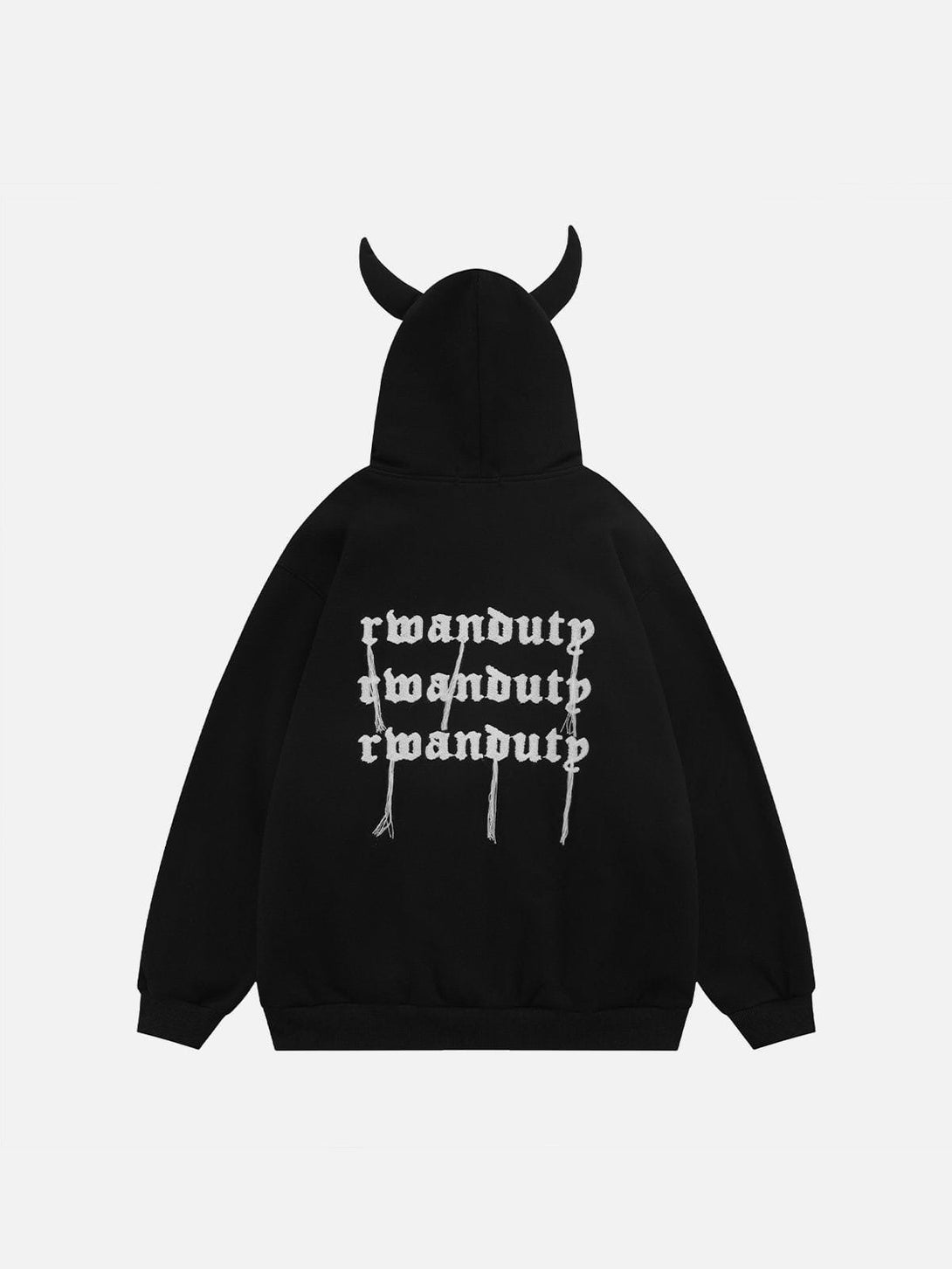 AlanBalen® - Letter Devil Head Hoodie AlanBalen