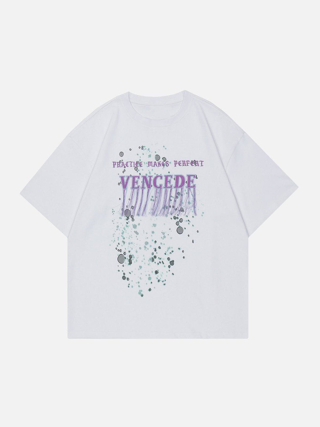 AlanBalen® - Letter Embroidered Tassel Tee AlanBalen