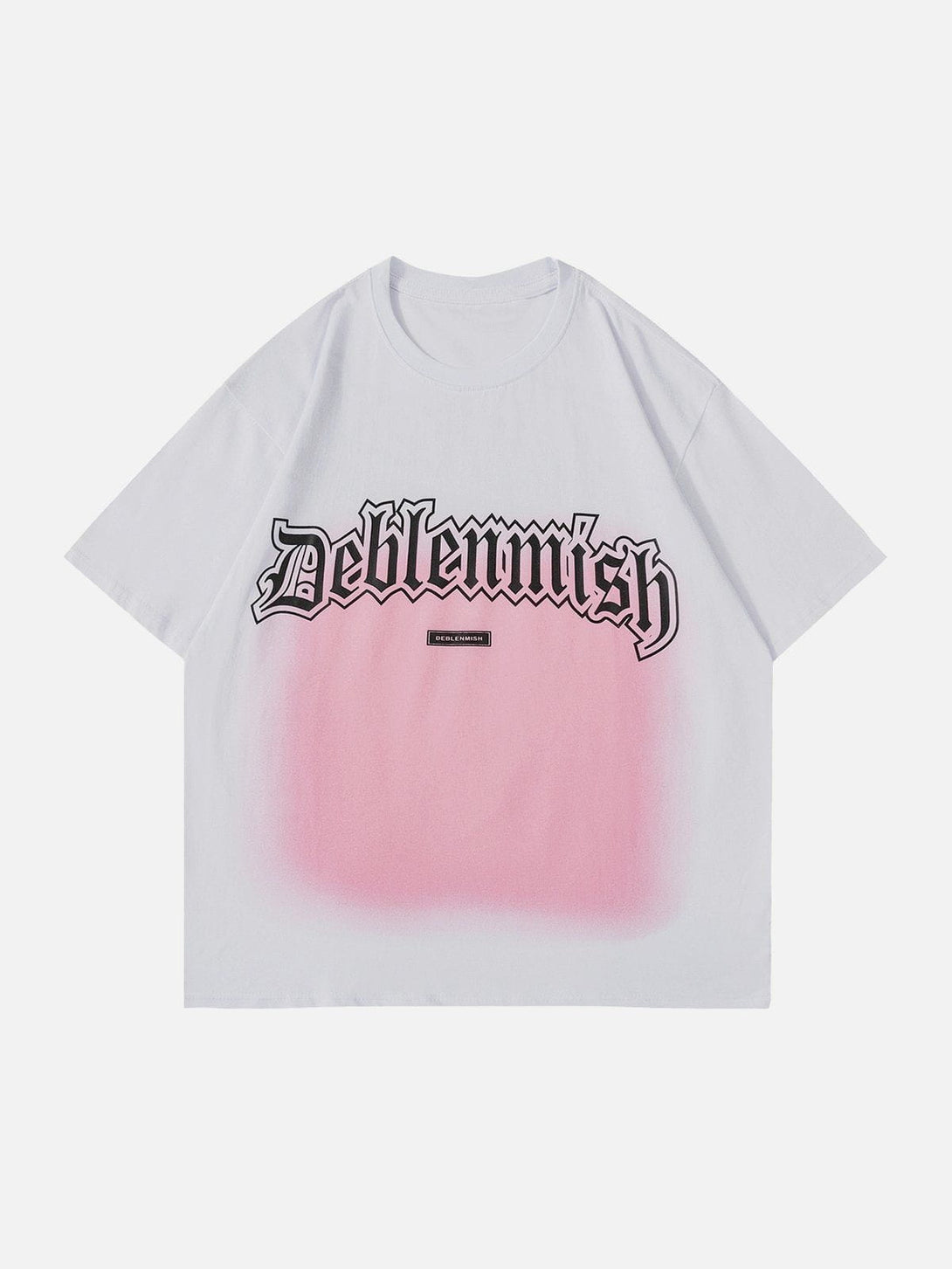 AlanBalen® - Letter Print Gradient Tee AlanBalen