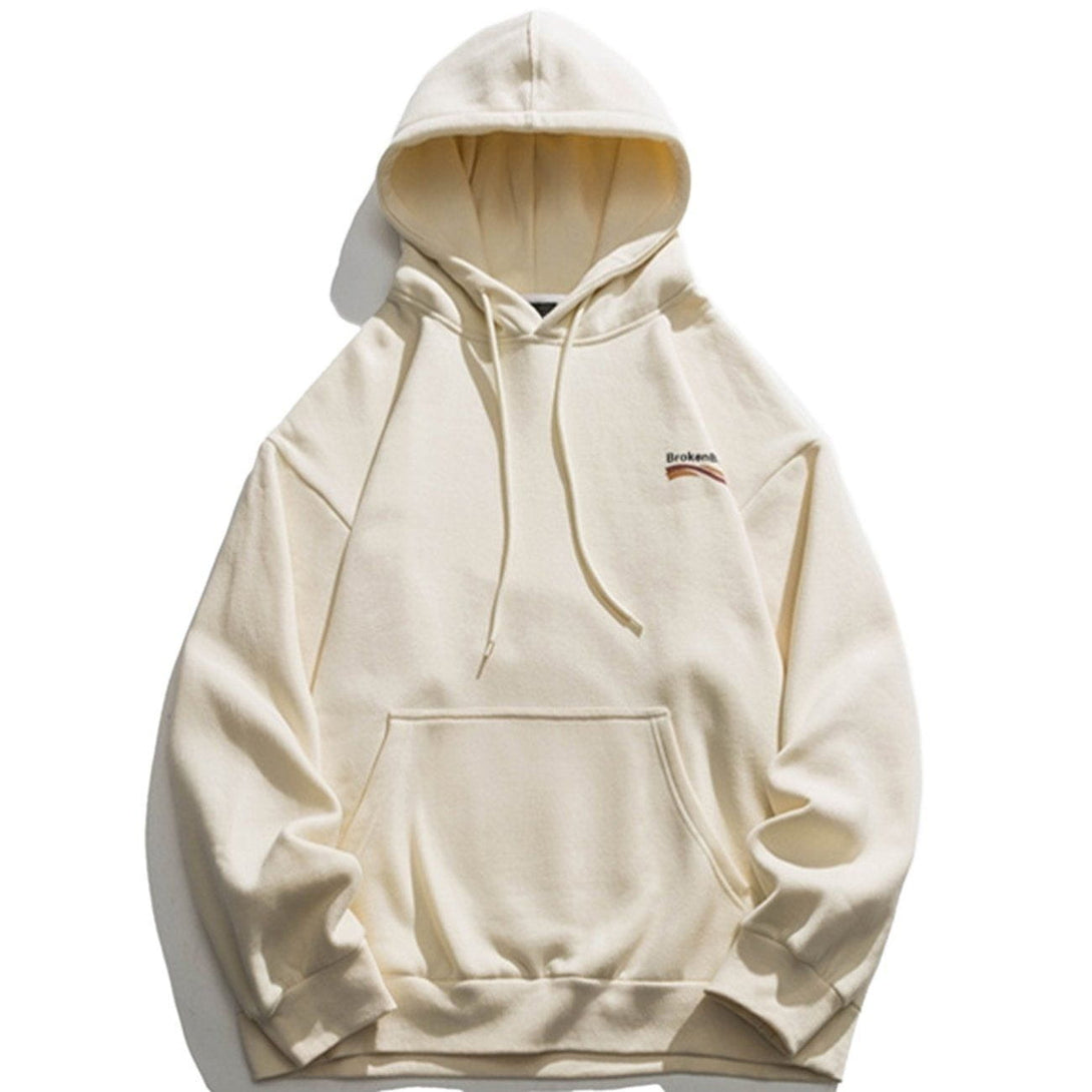 AlanBalen® - Letter Print Hoodie AlanBalen