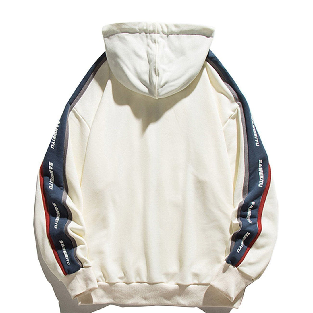 AlanBalen® - Letter Print Hoodie AlanBalen