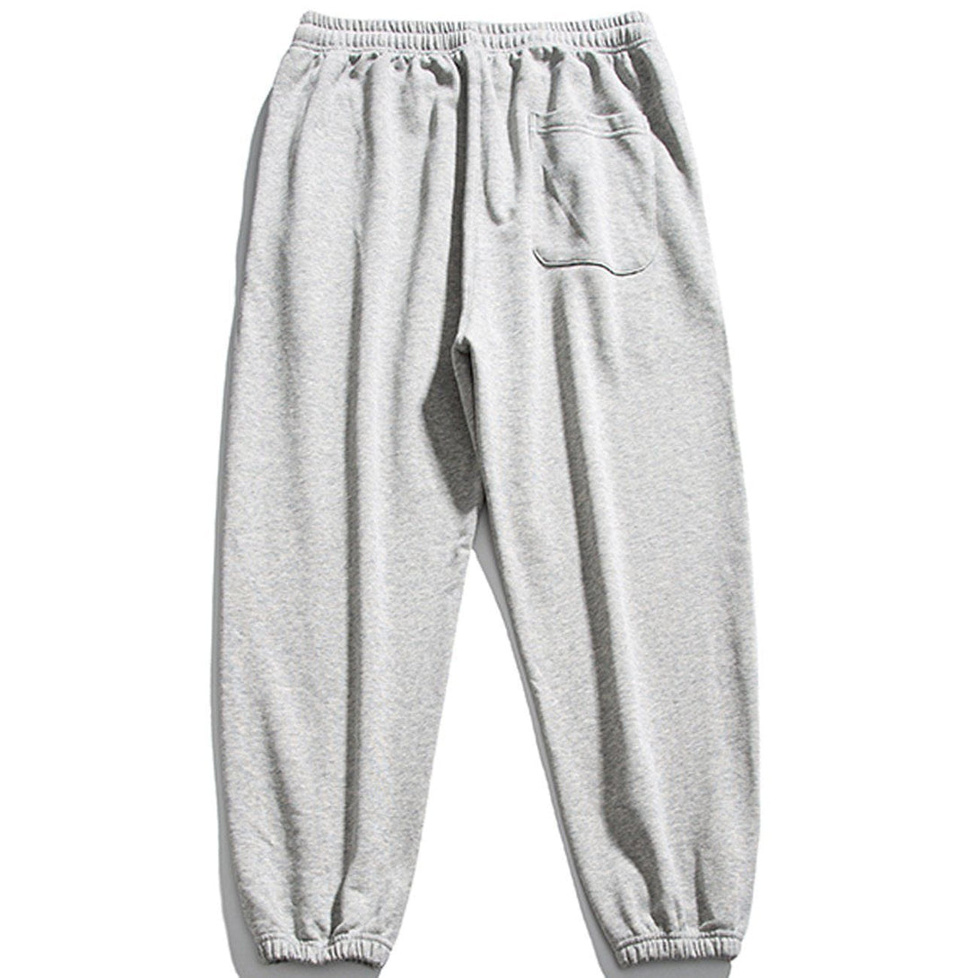 AlanBalen® - Letter Print Sweatpants AlanBalen