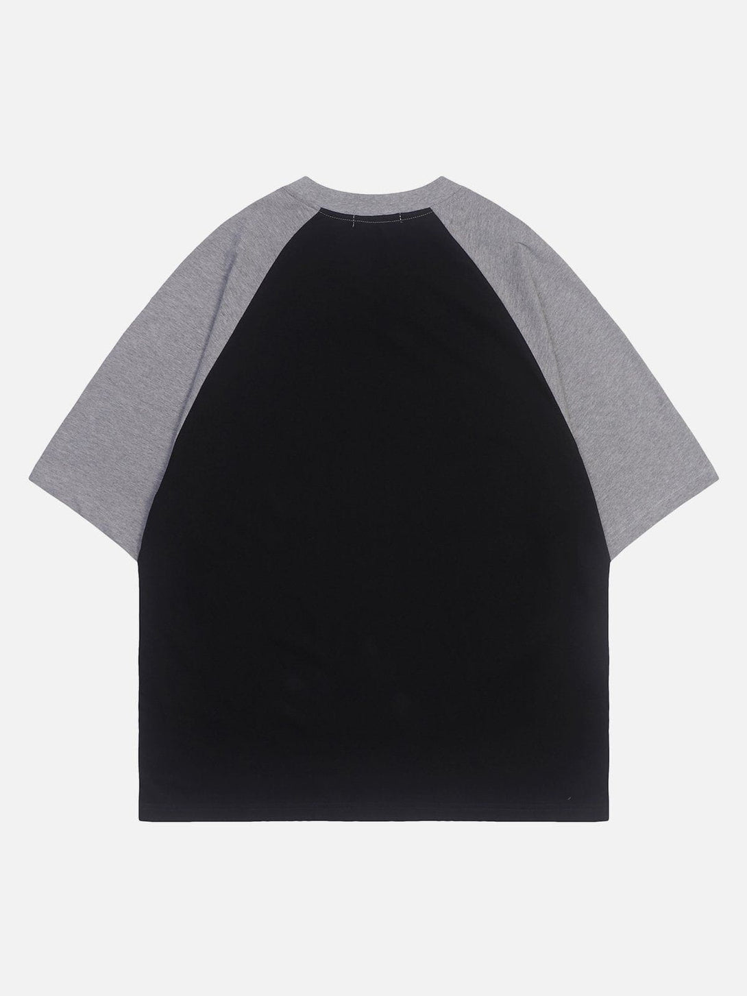 AlanBalen® - Letter Printing Patchwork Tee AlanBalen