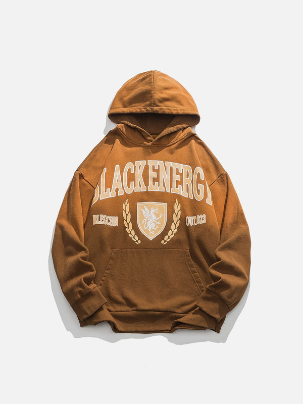 AlanBalen® - Lettered Graphic Hoodie AlanBalen