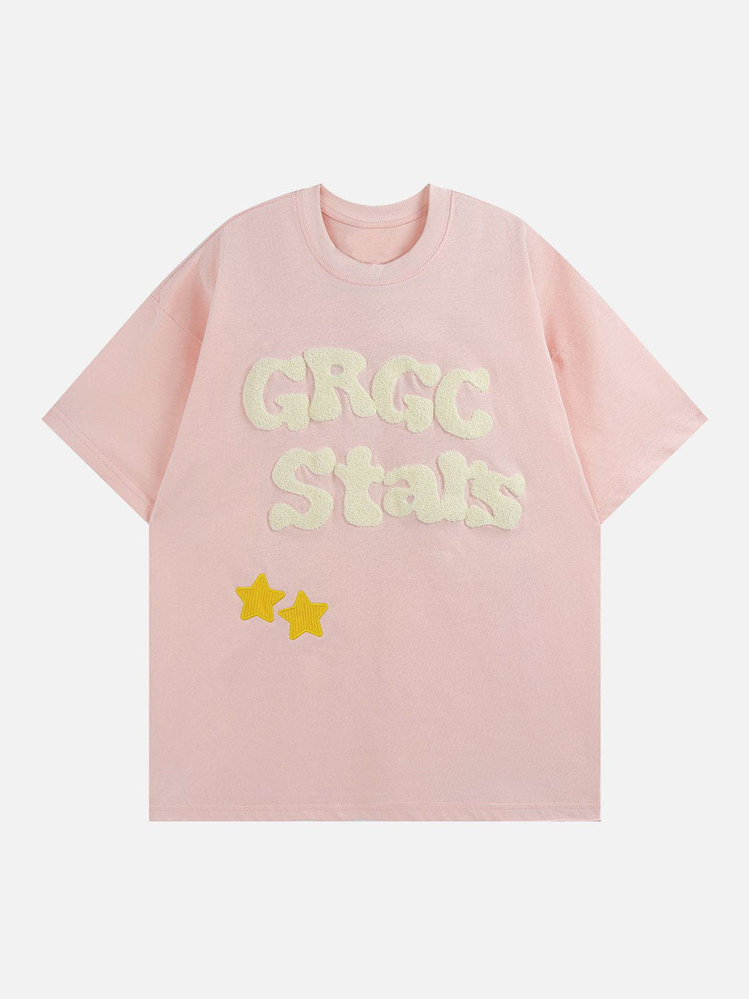 AlanBalen® - Lettered Star Embroidery Tee AlanBalen