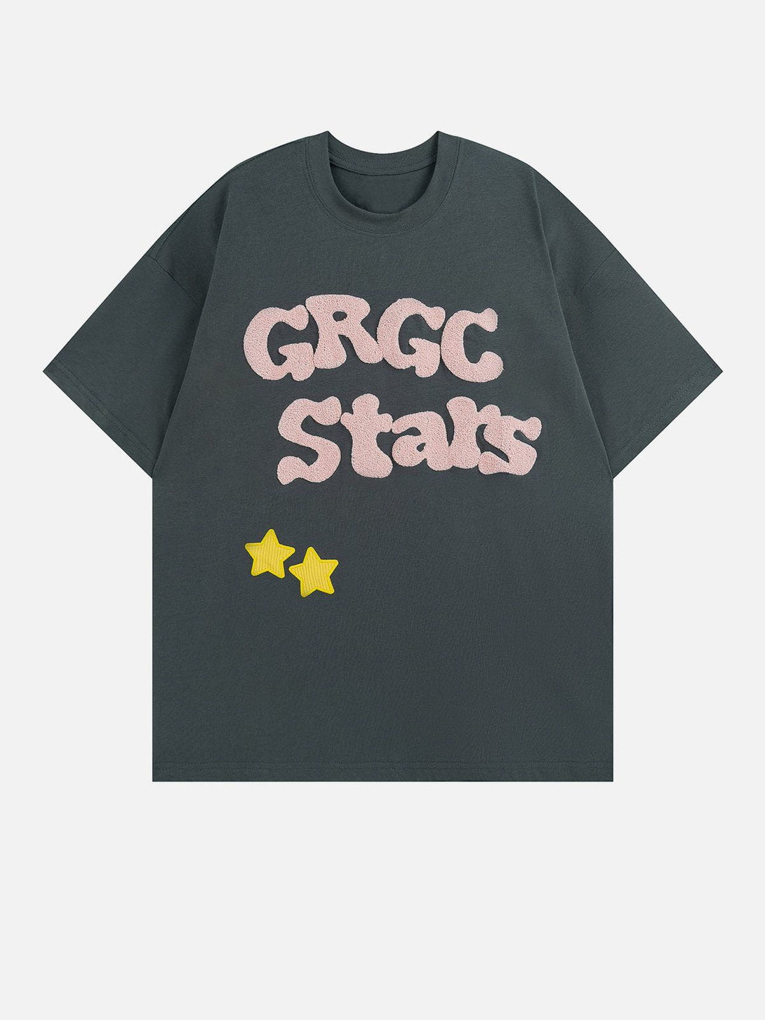 AlanBalen® - Lettered Star Embroidery Tee AlanBalen