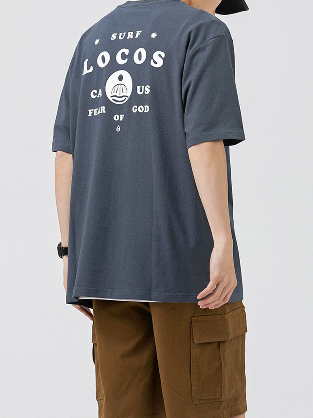 AlanBalen® - Locos Letter Print Tee AlanBalen