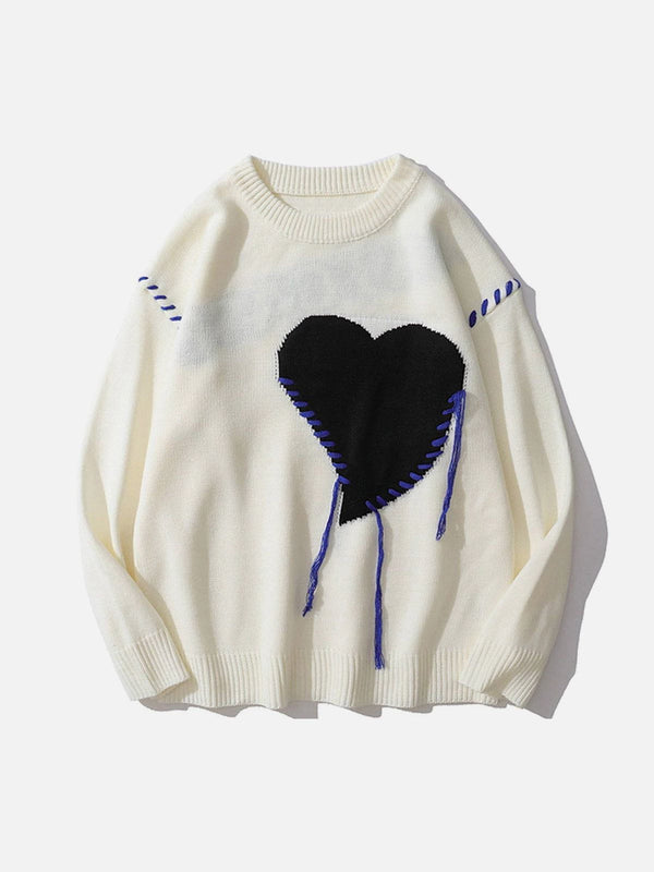 AlanBalen® - Love Embroidered Sweater AlanBalen