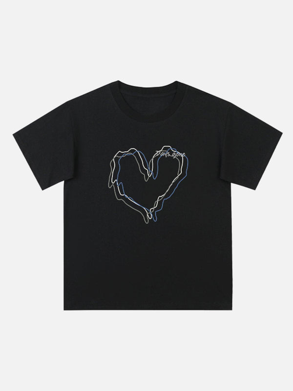 AlanBalen® - Love Lines Print Tee AlanBalen