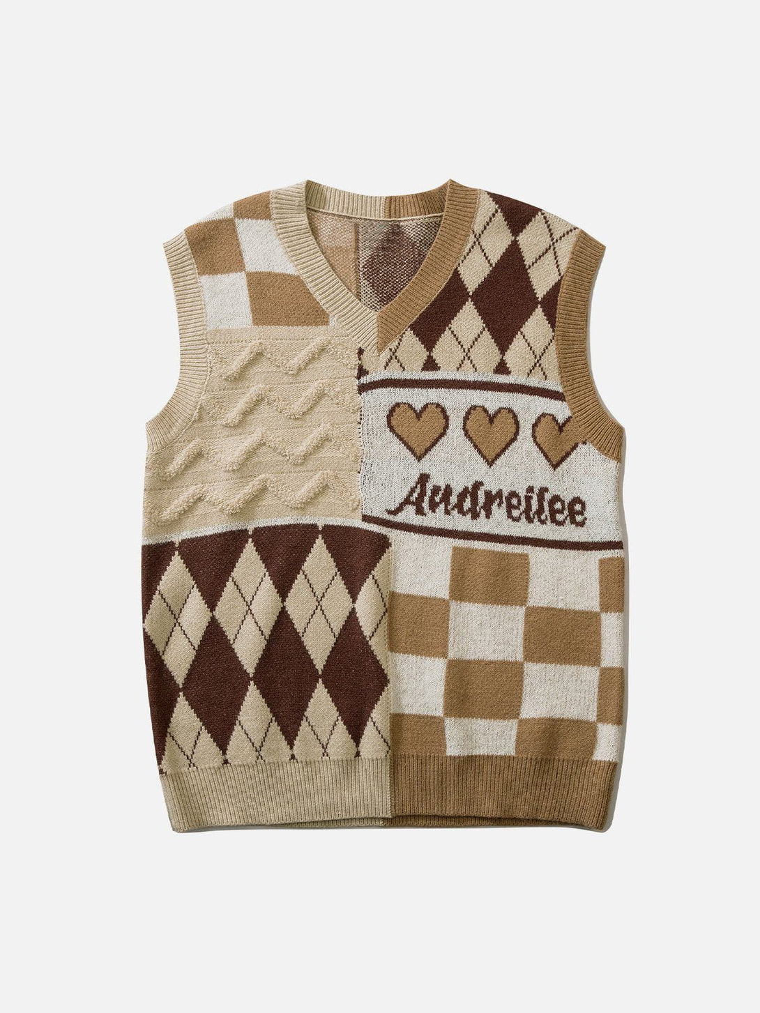 AlanBalen® - Love Weaving Layering Style Sweater Vest AlanBalen