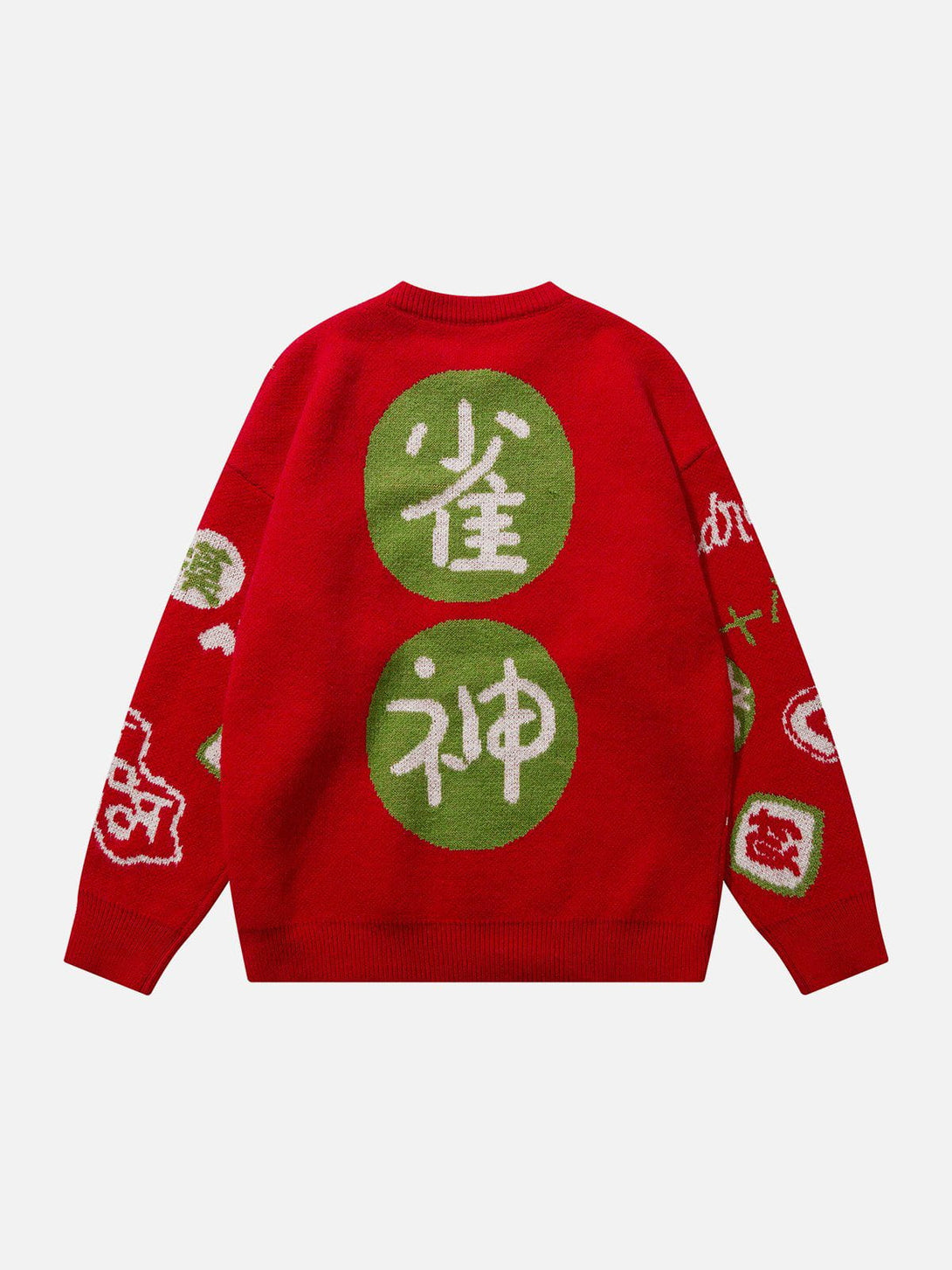 AlanBalen® - Mahjong Embroidery Sweater AlanBalen