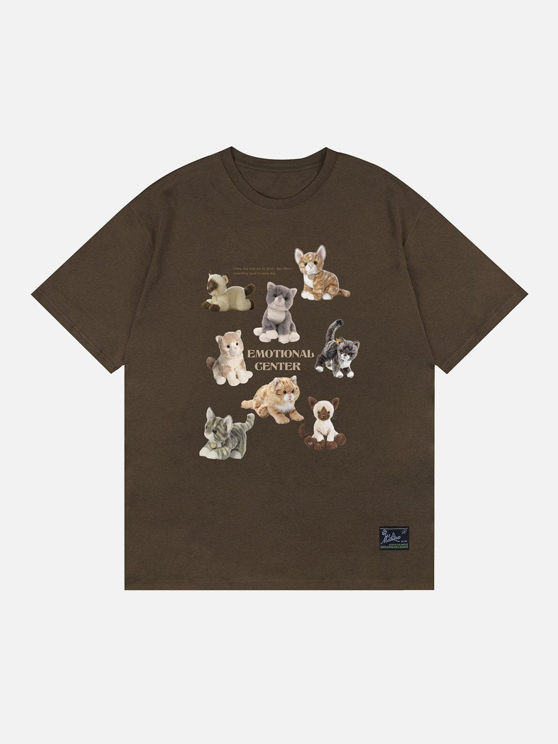 AlanBalen® - Male Cats Print Tee AlanBalen