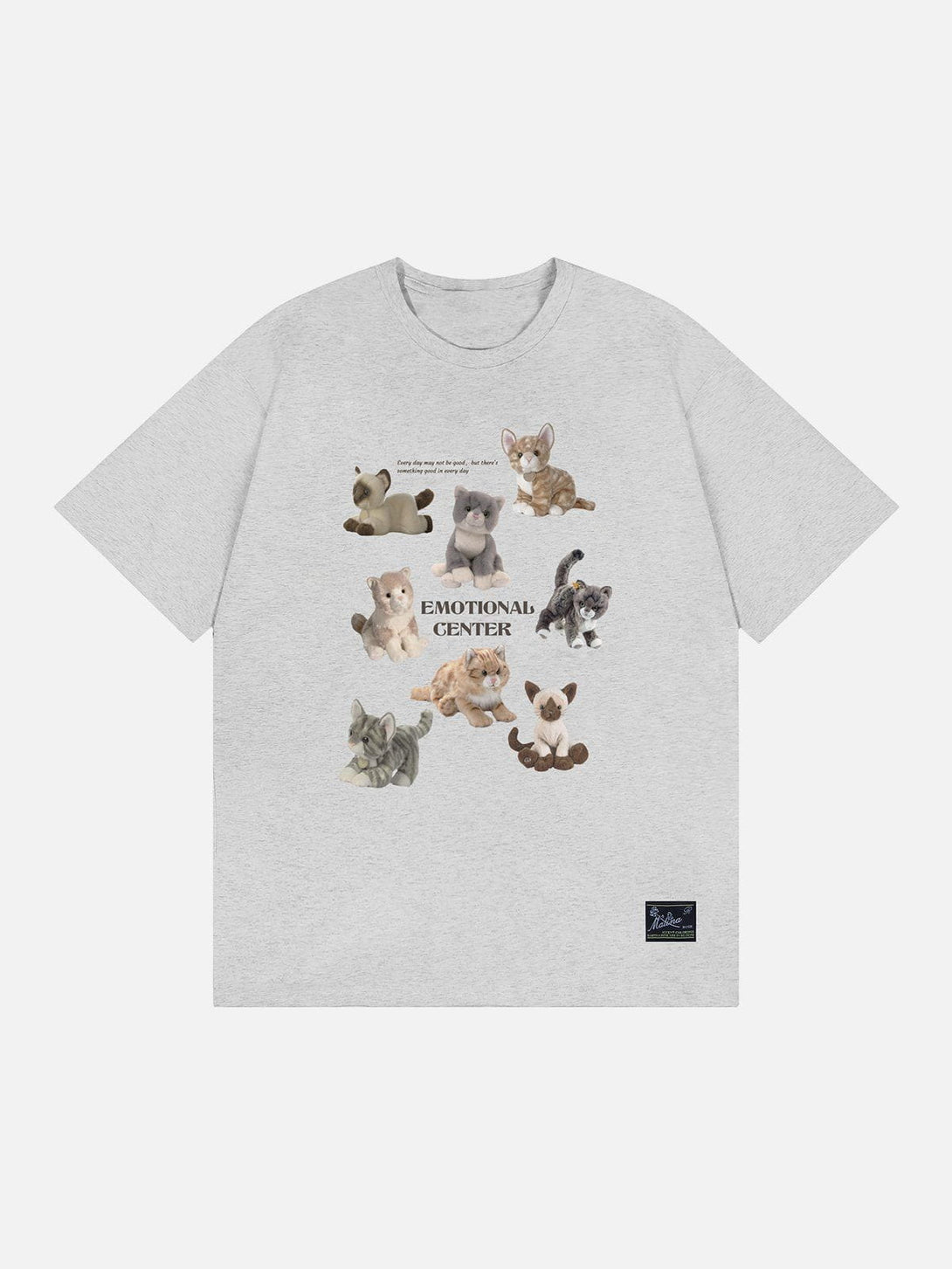 AlanBalen® - Male Cats Print Tee AlanBalen