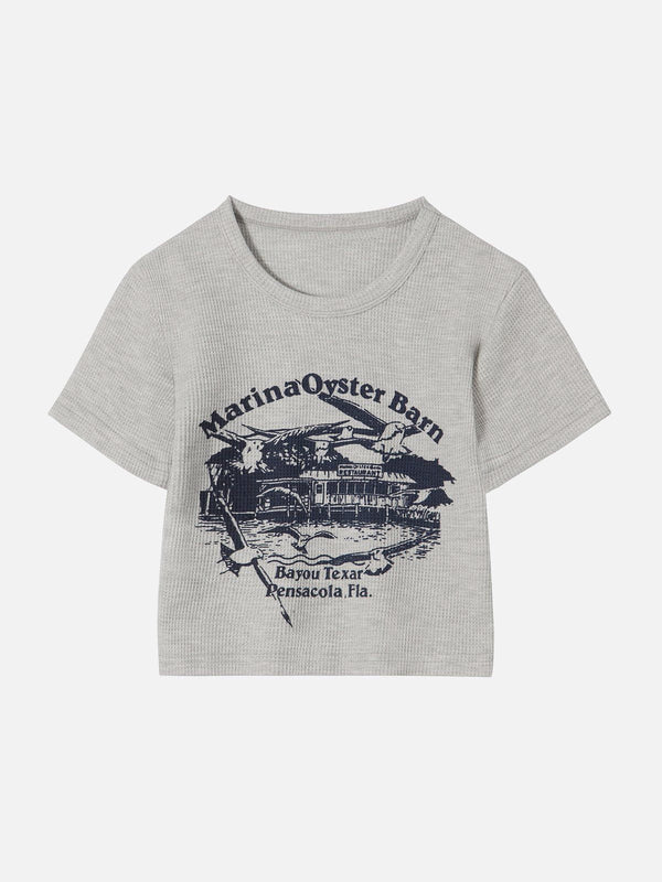 AlanBalen® - Marina Oyster Barn Tee AlanBalen