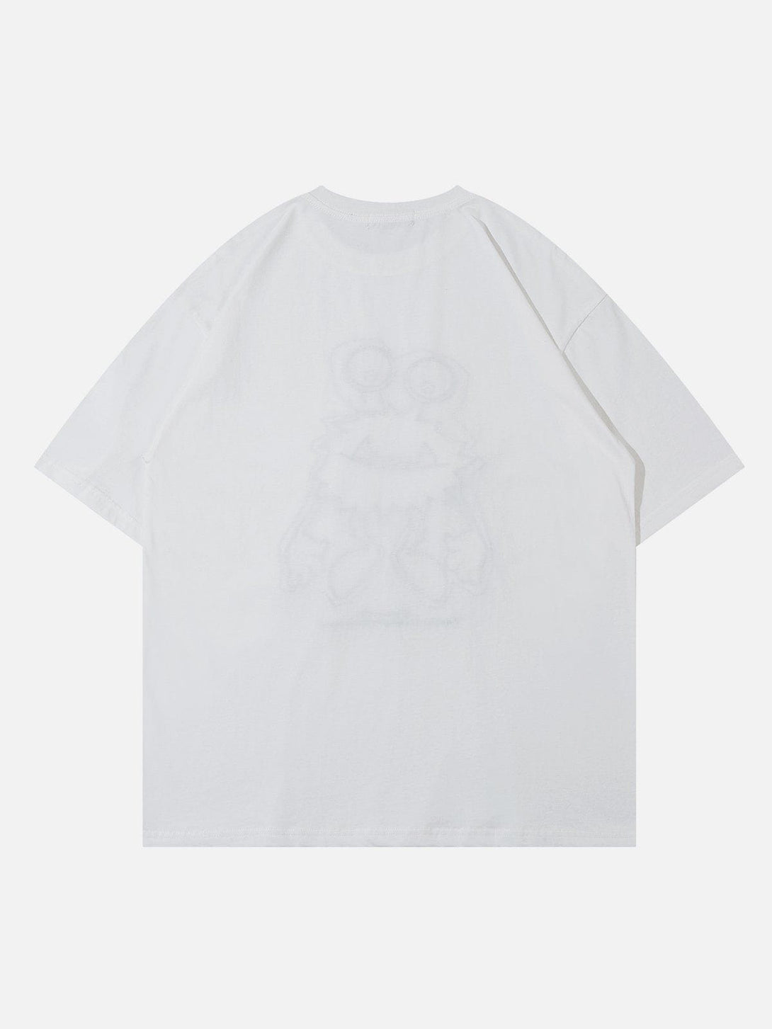 AlanBalen® - Monster Embroidery Print Tee AlanBalen