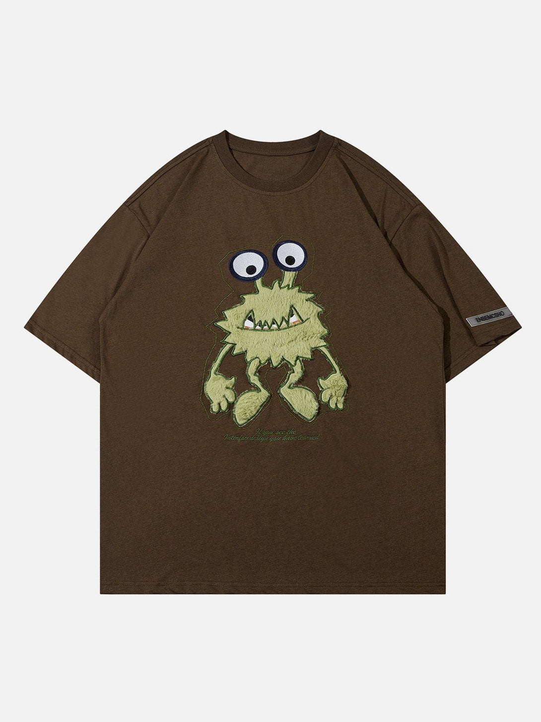 AlanBalen® - Monster Embroidery Print Tee AlanBalen