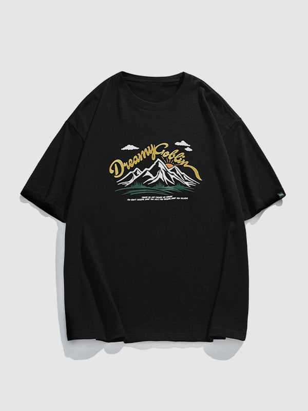 AlanBalen® - Mountain Print Tee AlanBalen