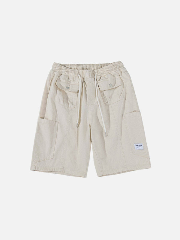 AlanBalen® - Multi-Pocket Basic Essential Shorts AlanBalen