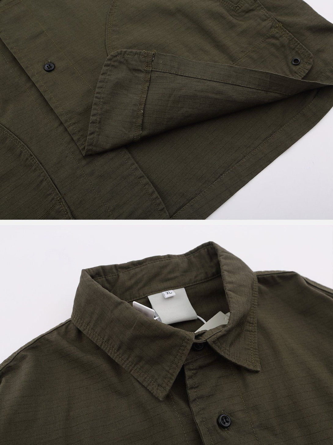 AlanBalen® - Multi-Pocket Shirt Jacket AlanBalen