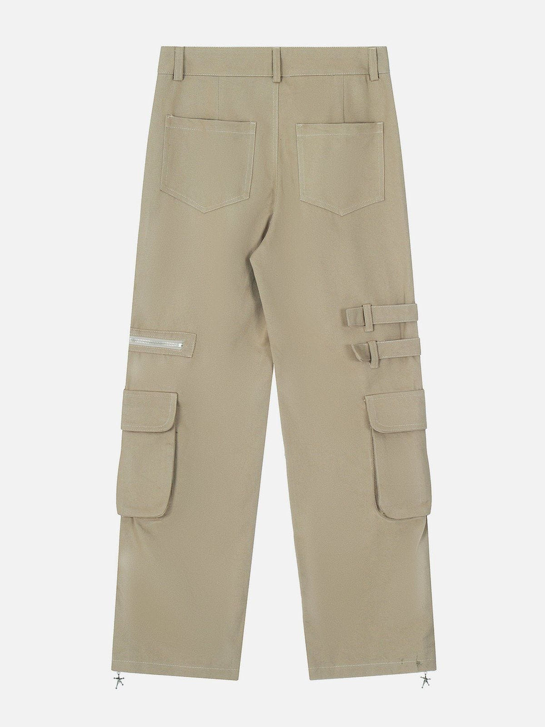 AlanBalen® - Multi-Pocket Zippered Cargo Pants AlanBalen