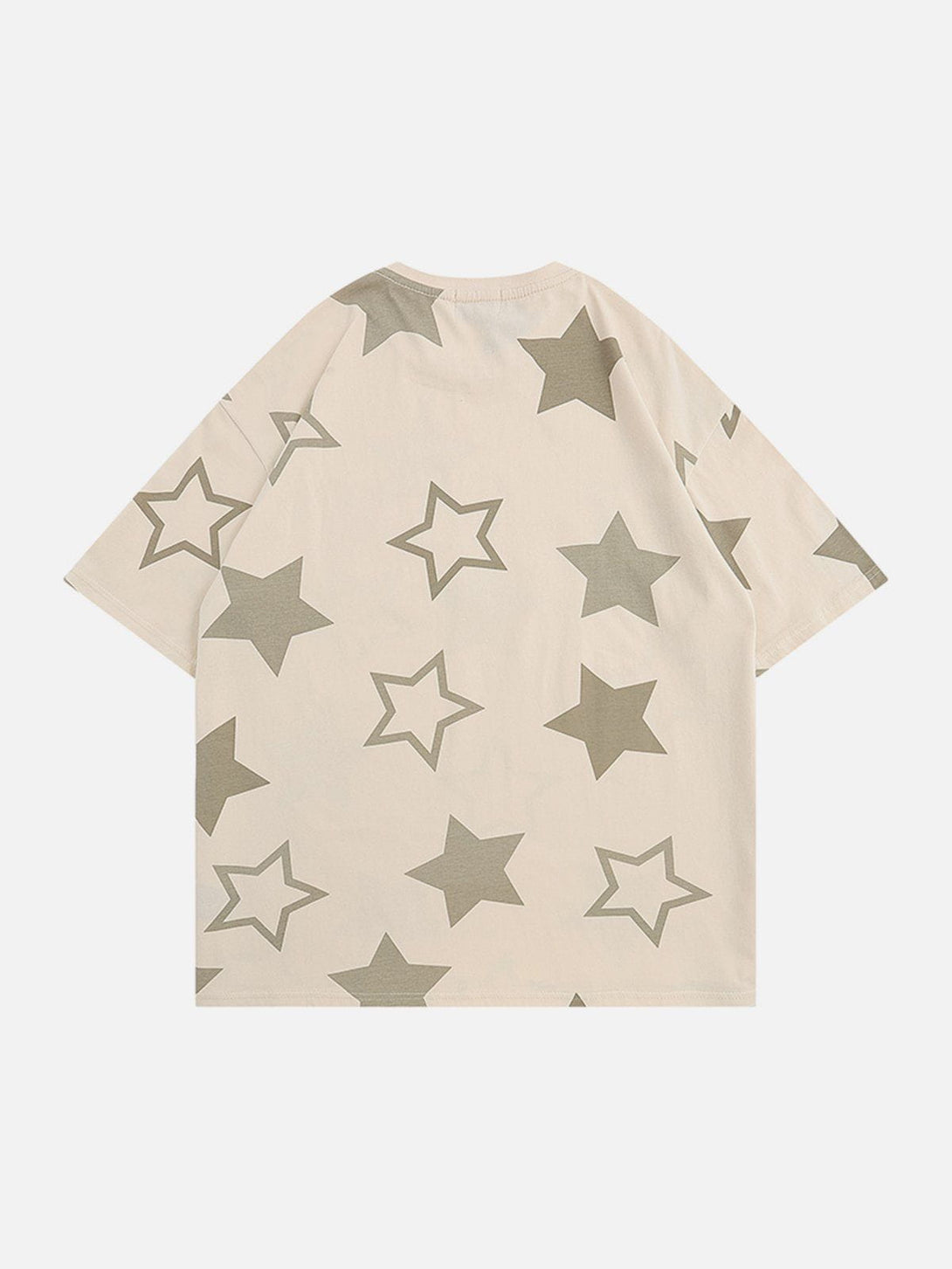 AlanBalen® - Multi Star Letter Graphic Tee AlanBalen