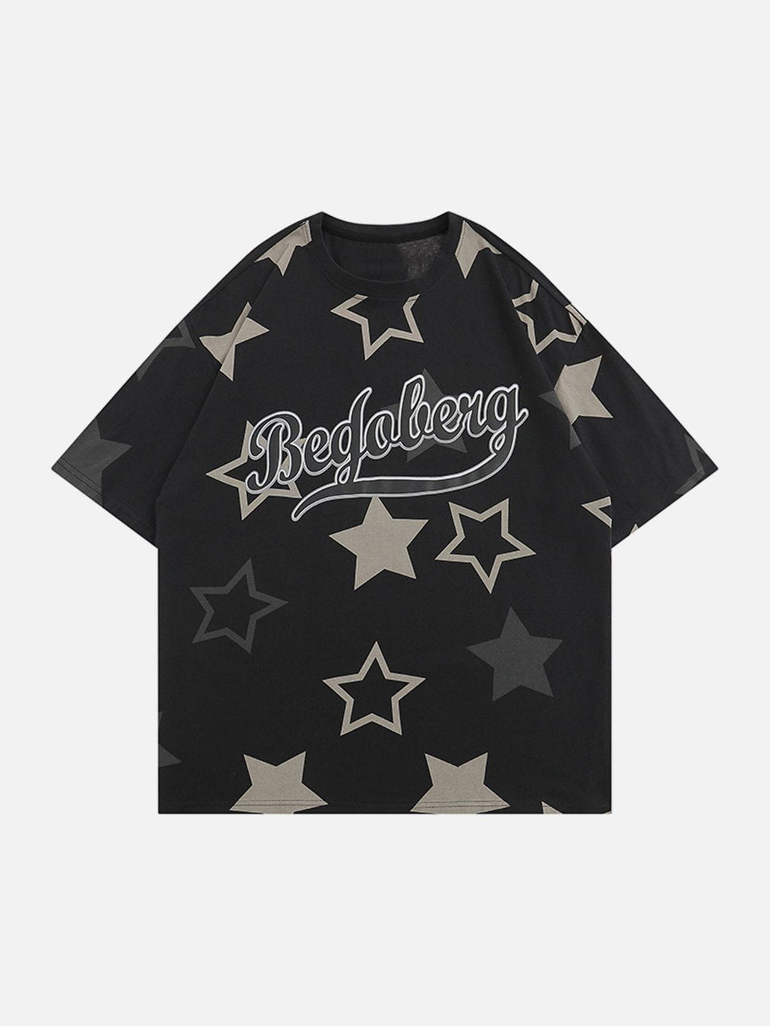 AlanBalen® - Multi Star Letter Graphic Tee AlanBalen