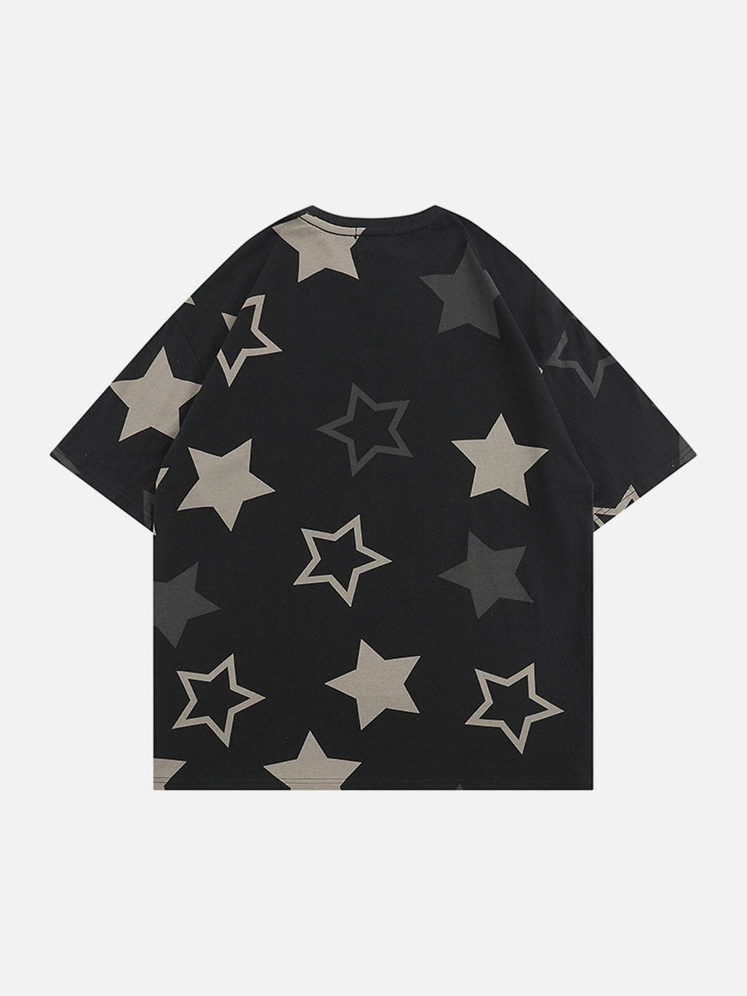 AlanBalen® - Multi Star Letter Graphic Tee AlanBalen