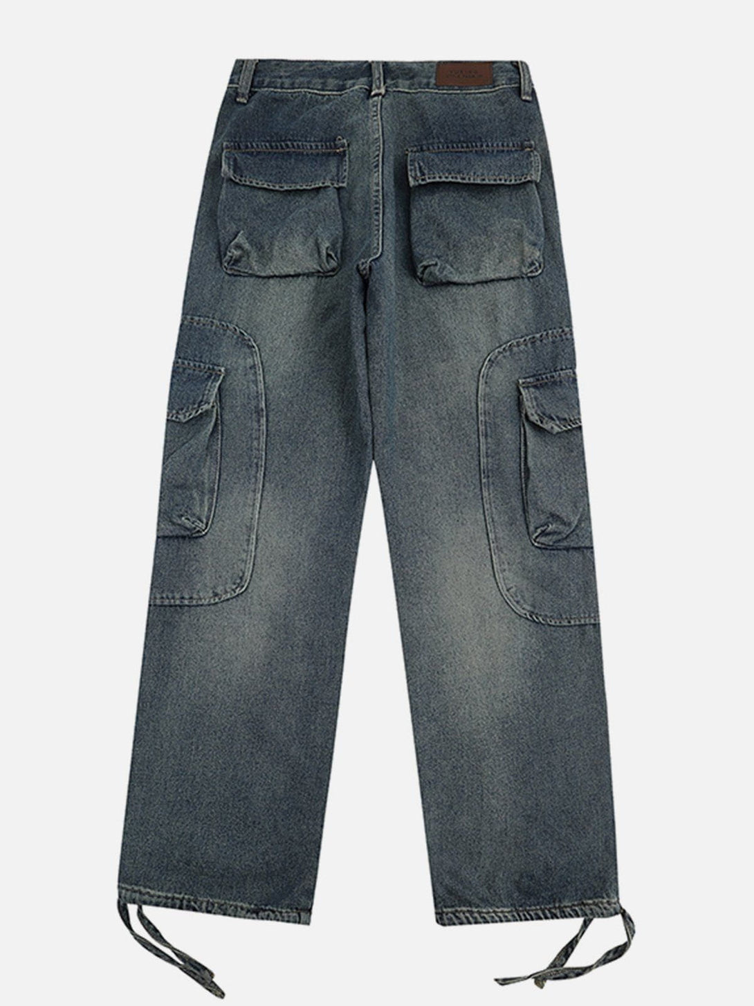 AlanBalen® - Multi-pocket Cargo Jeans AlanBalen