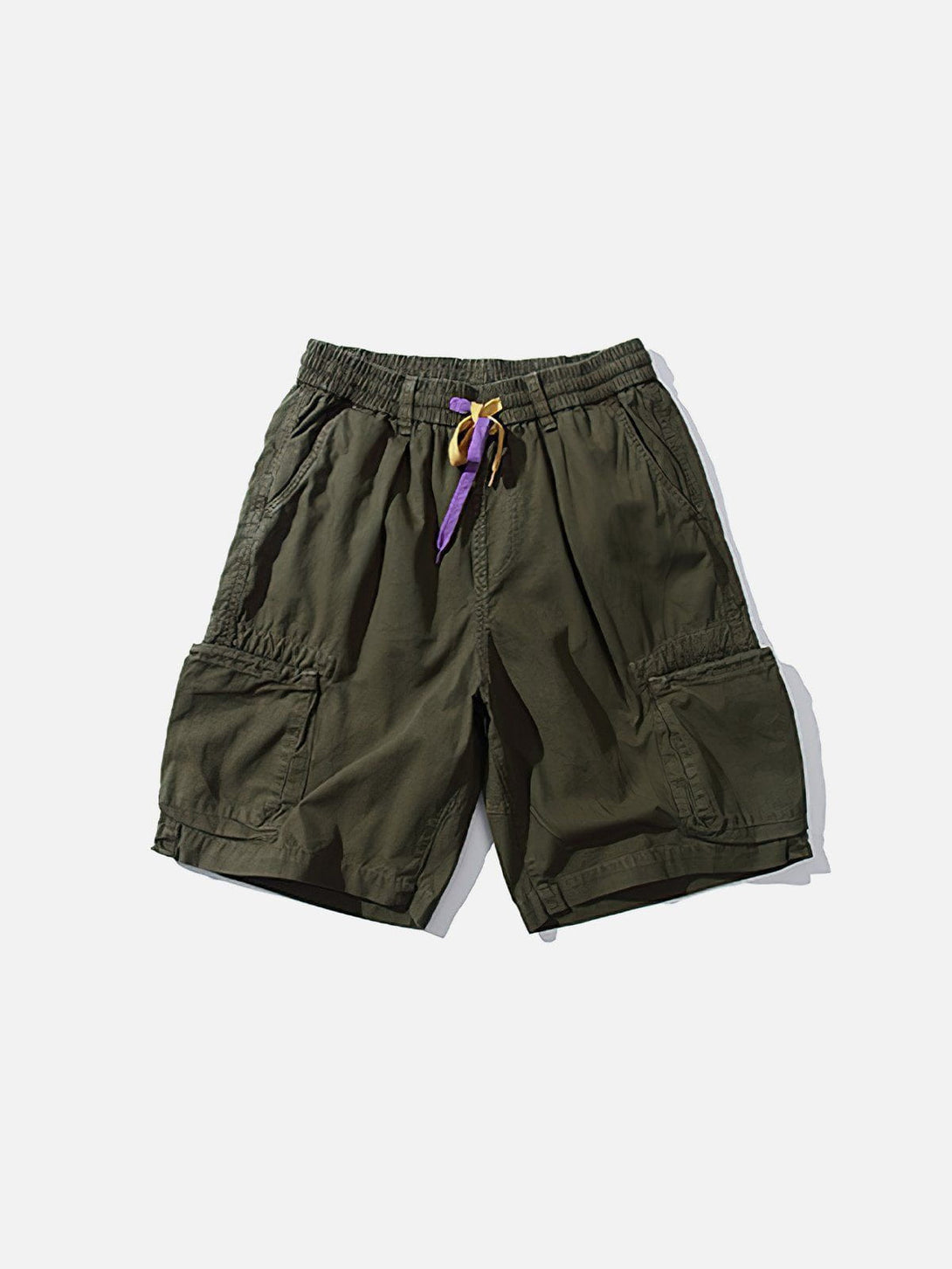 AlanBalen® - Multiple Pockets Drawstring Shorts AlanBalen