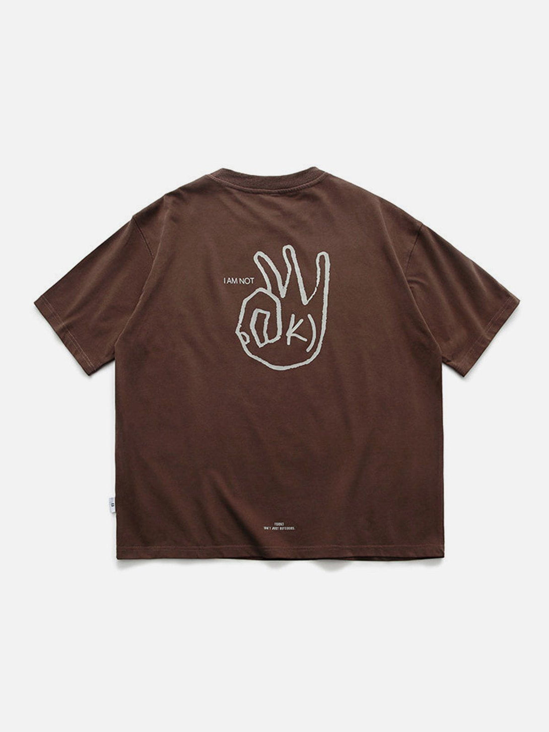 AlanBalen® - OK Gesture Print Tee AlanBalen