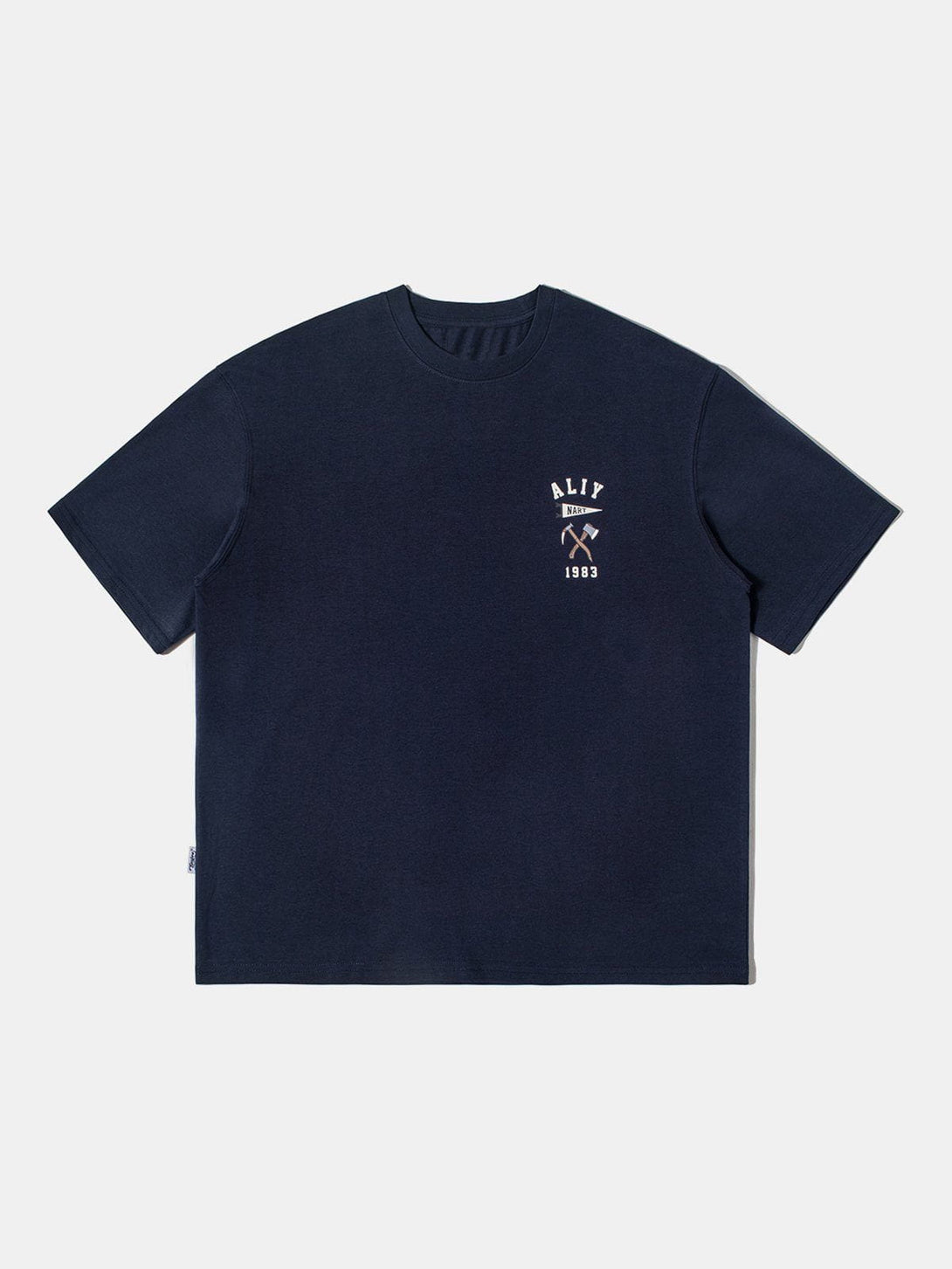 AlanBalen® - ON FOOT Print Cotton Tee AlanBalen