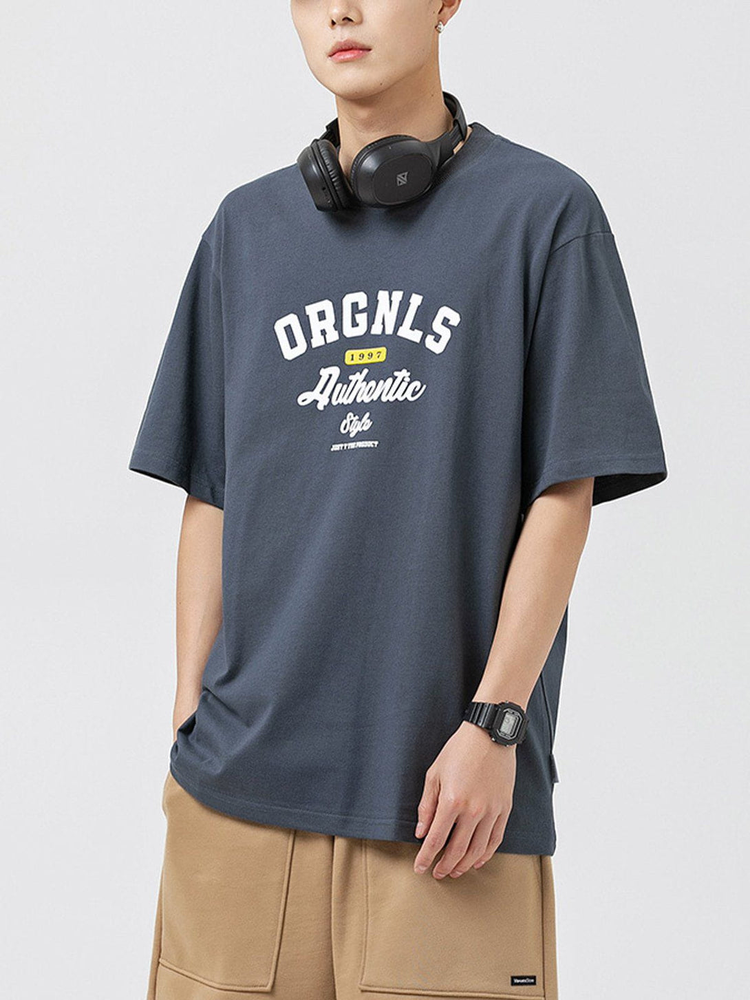 AlanBalen® - ORGNLS Letter Print Tee AlanBalen