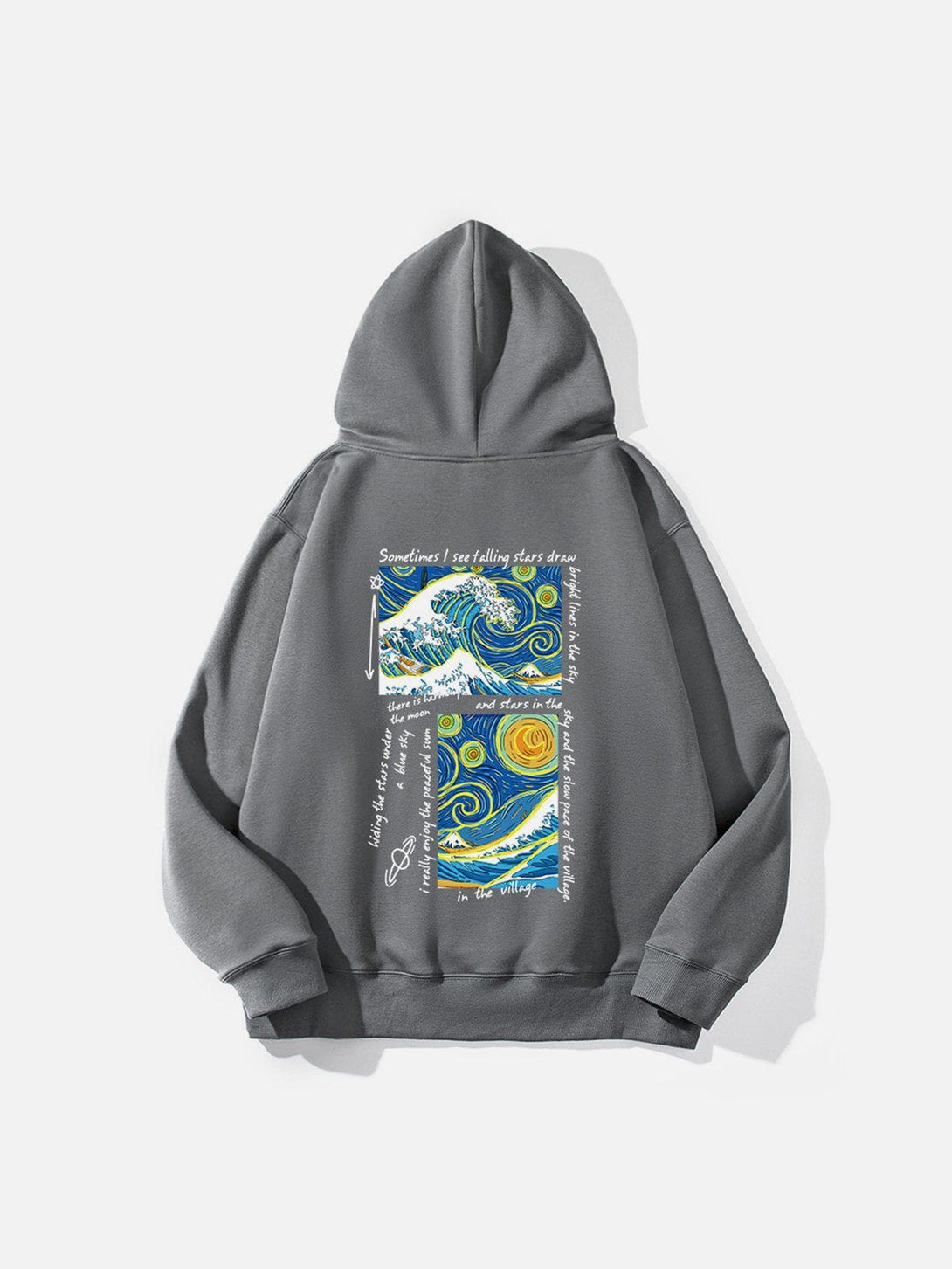 AlanBalen® - Oil Painting Print Thick Hoodie AlanBalen