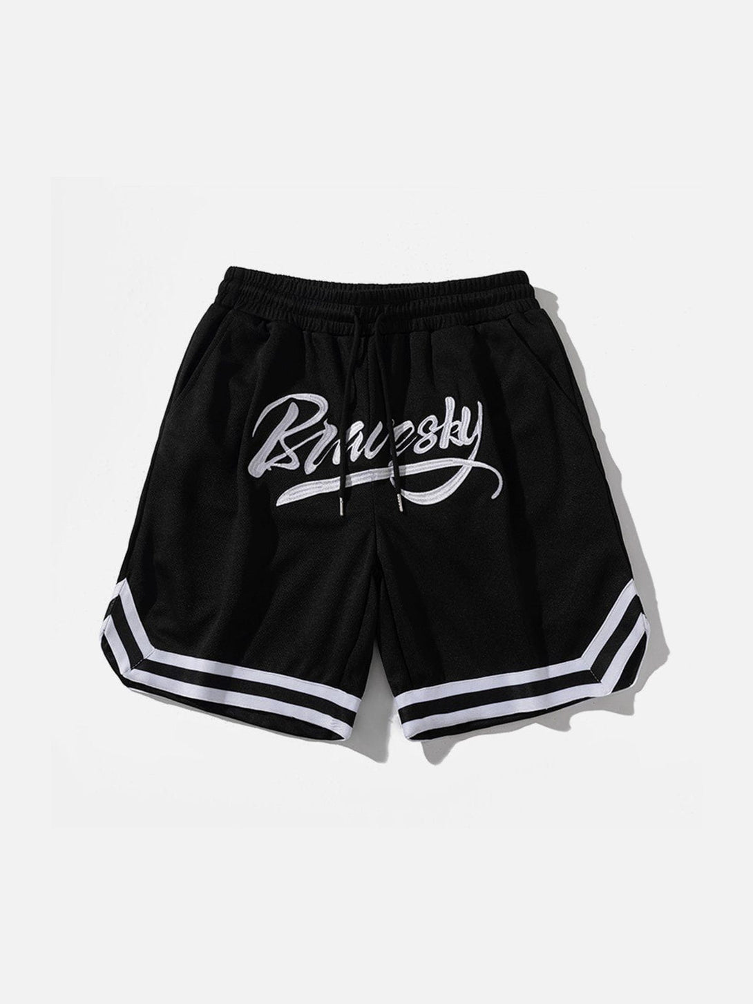 AlanBalen® - Pant Leg Stripes Sports Shorts AlanBalen