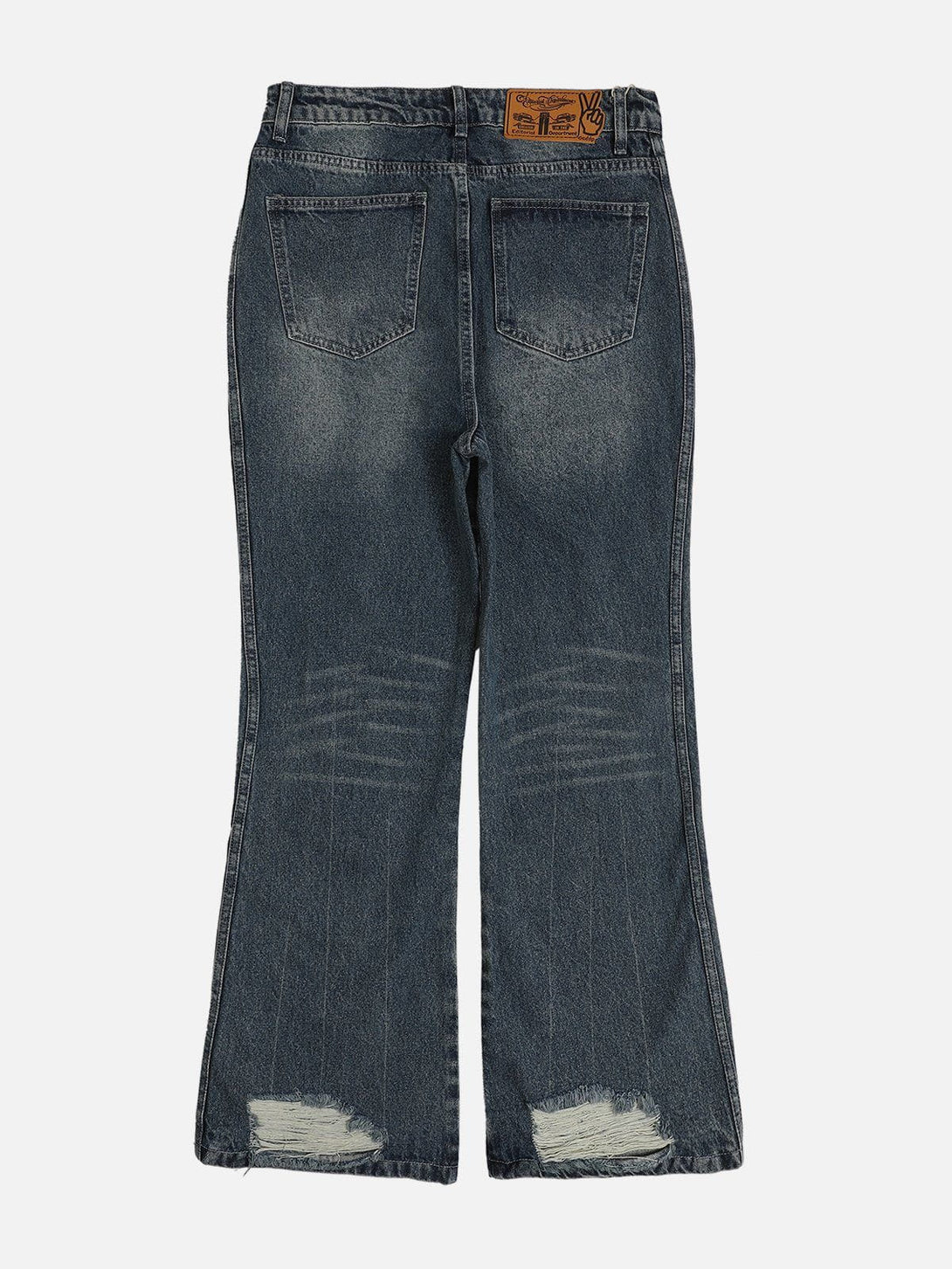 AlanBalen® - Patchwork Burlap Jeans AlanBalen