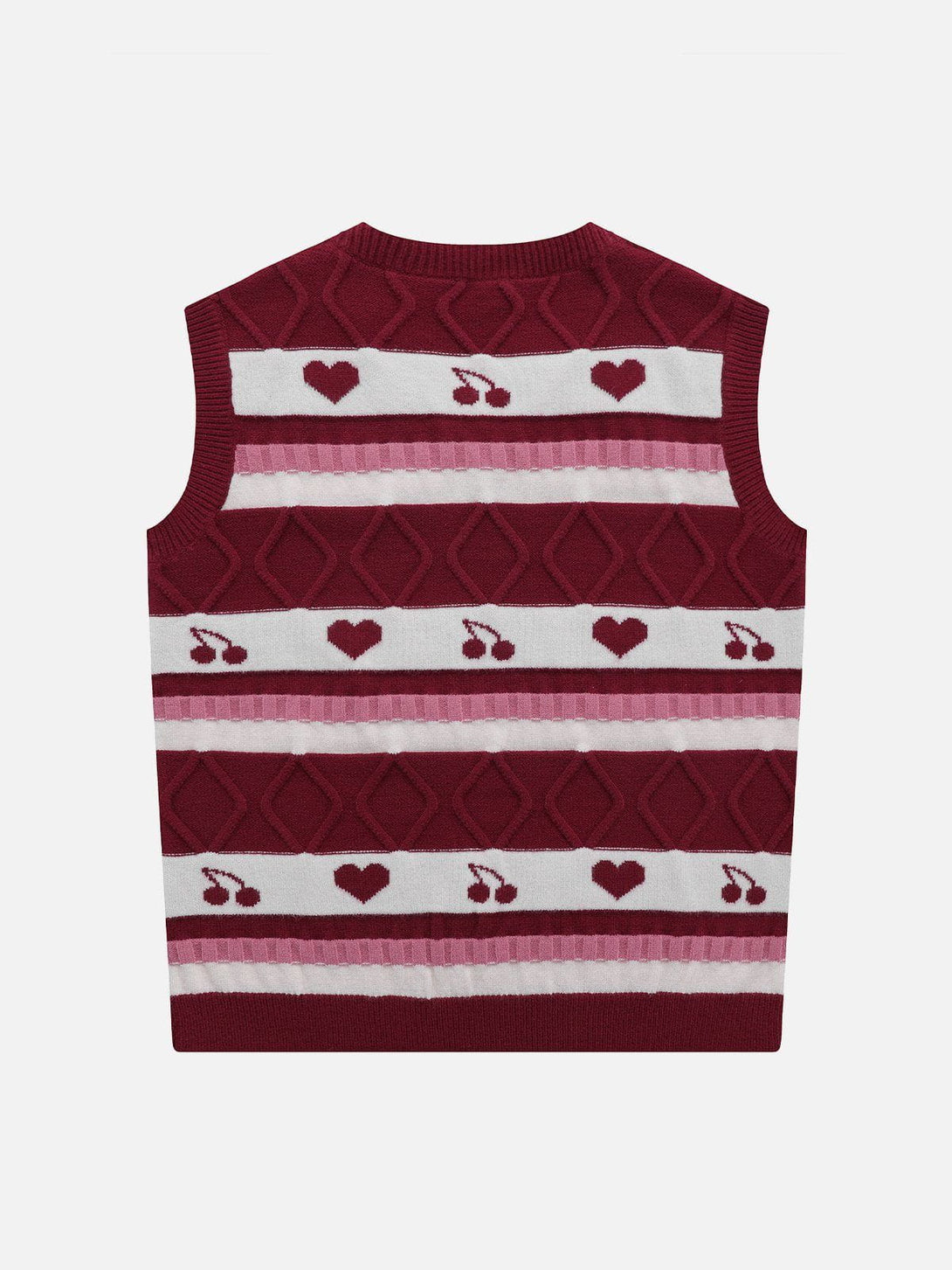 AlanBalen® - Patchwork Clash Sweater Vest AlanBalen