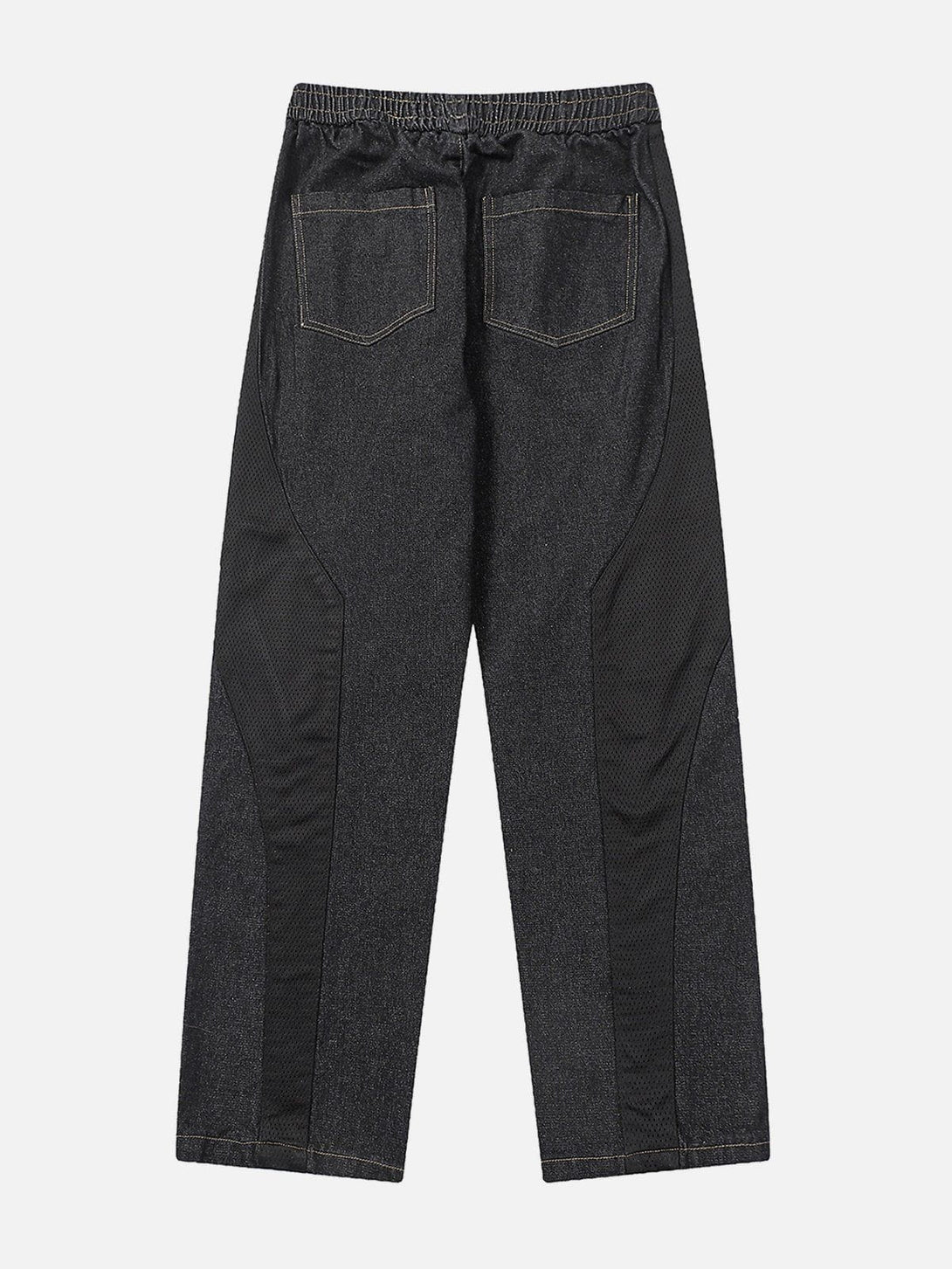 AlanBalen® - Patchwork Drawstring Jeans AlanBalen