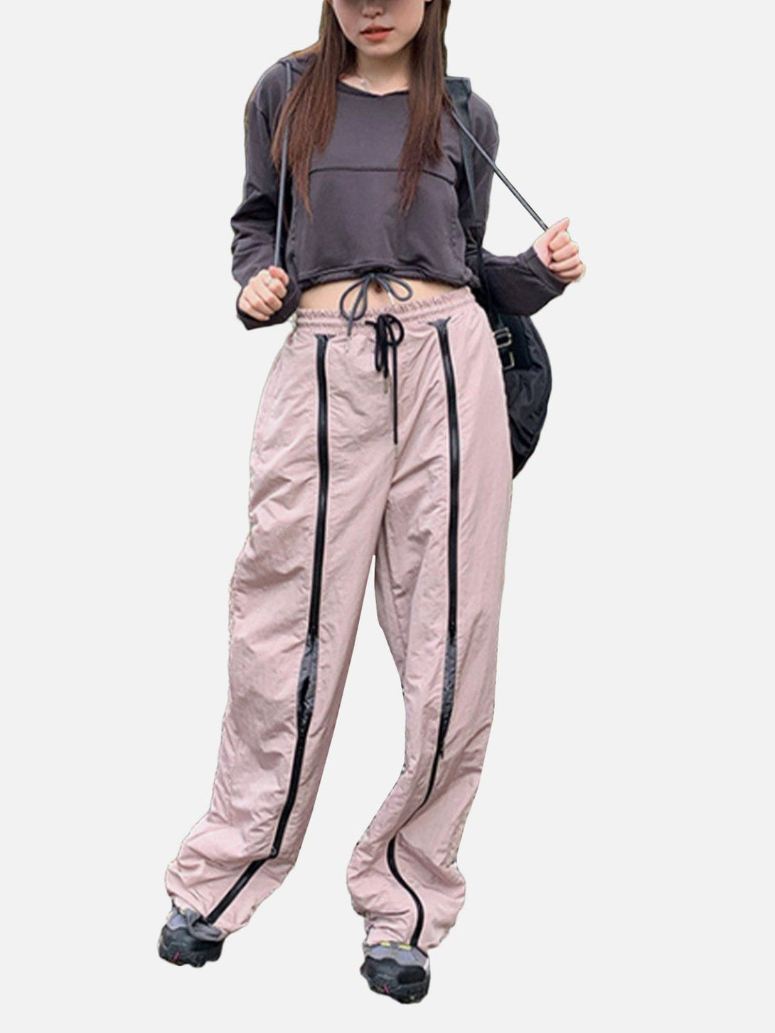 AlanBalen® - Patchwork Drawstring Pants AlanBalen